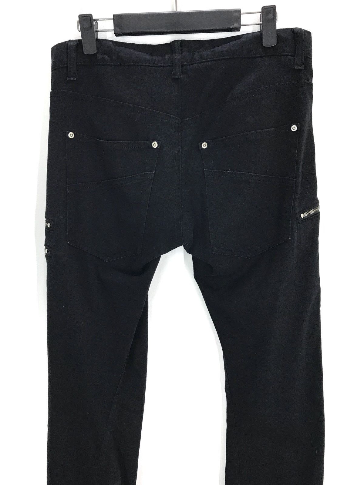 Hysteric Glamour × Undercover Japanese Brand BIKE + STAR Multi Zipper Pocket Pants Size US 31 - 8 Thumbnail