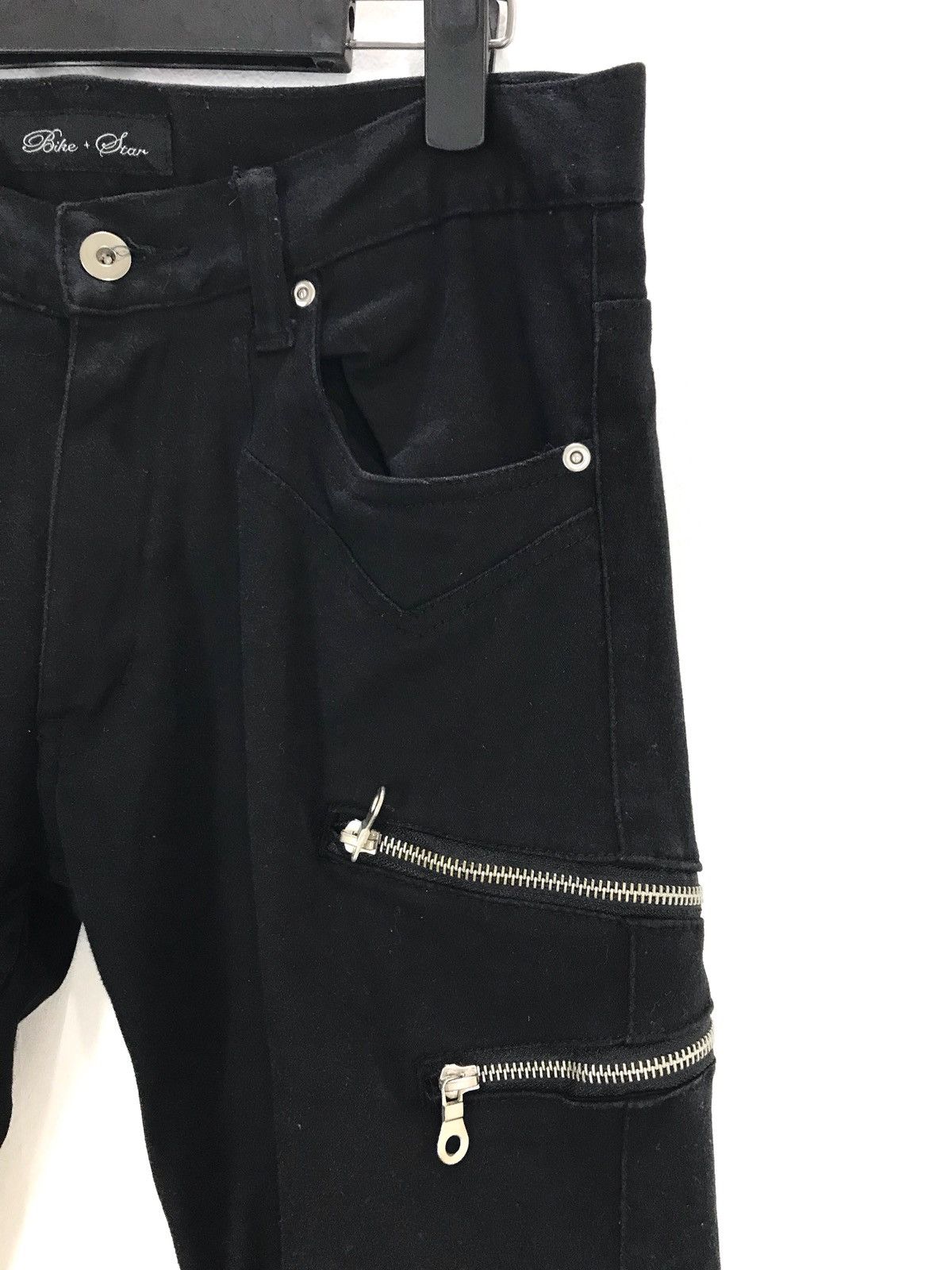 Hysteric Glamour × Undercover Japanese Brand BIKE + STAR Multi Zipper Pocket Pants Size US 31 - 5 Thumbnail