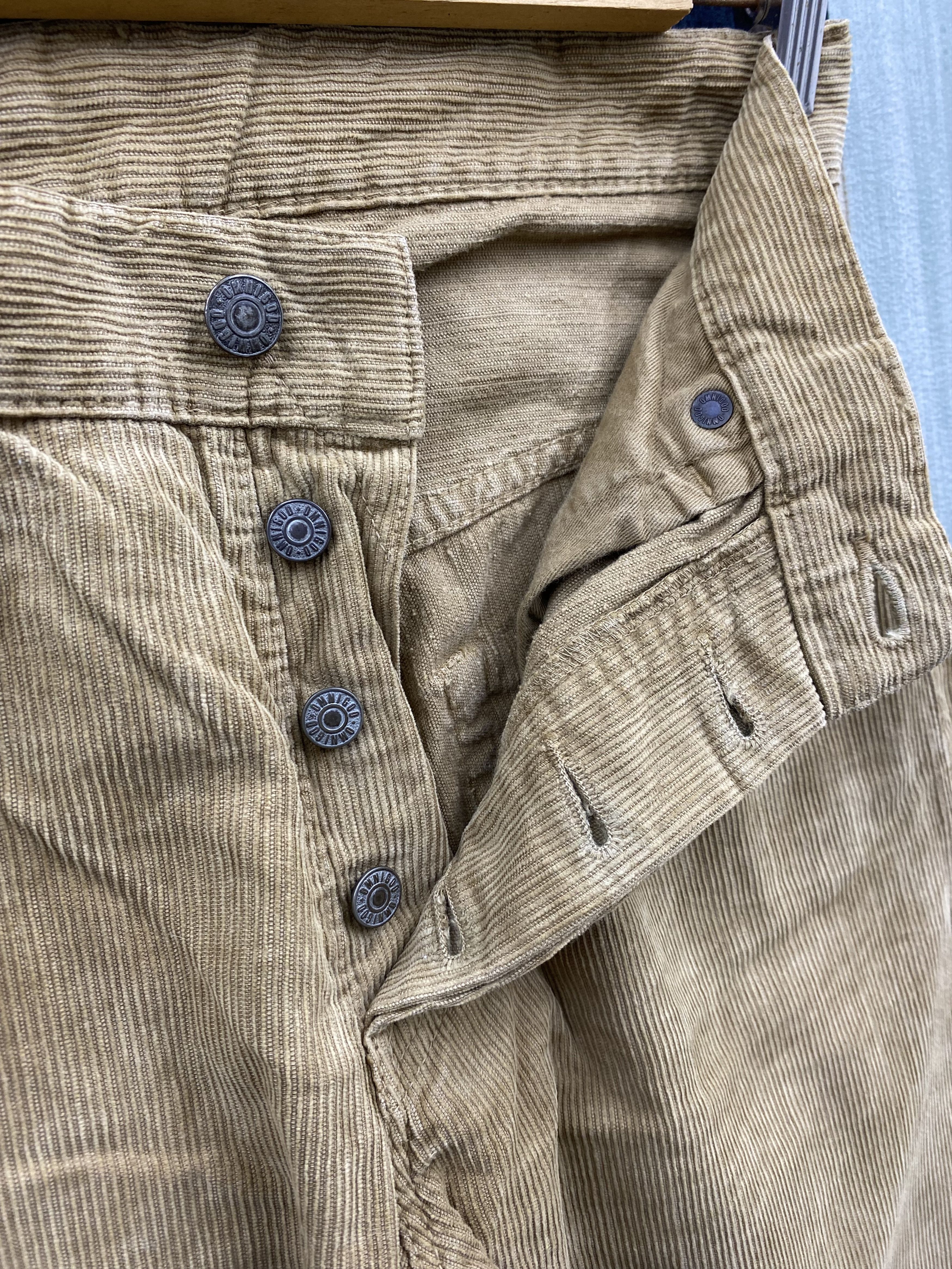 OMNIGOD Vintage Omnigod Corduroy Jeans Pants Size US 31 - 17 Thumbnail