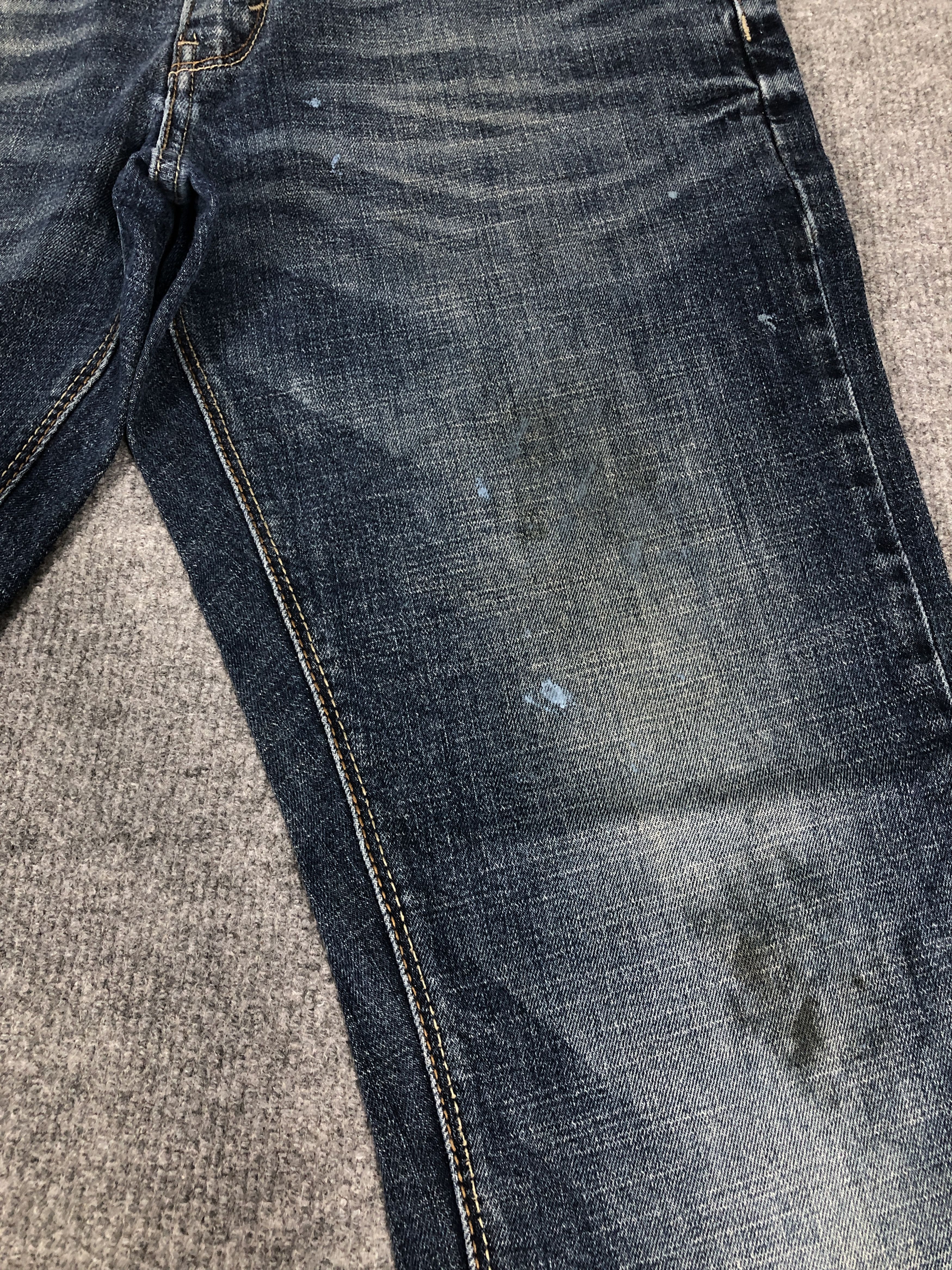 Levi's Denizen 208 by Levi's Taper Fit Dirty Blue Denim Jean Size US 33 - 9 Thumbnail