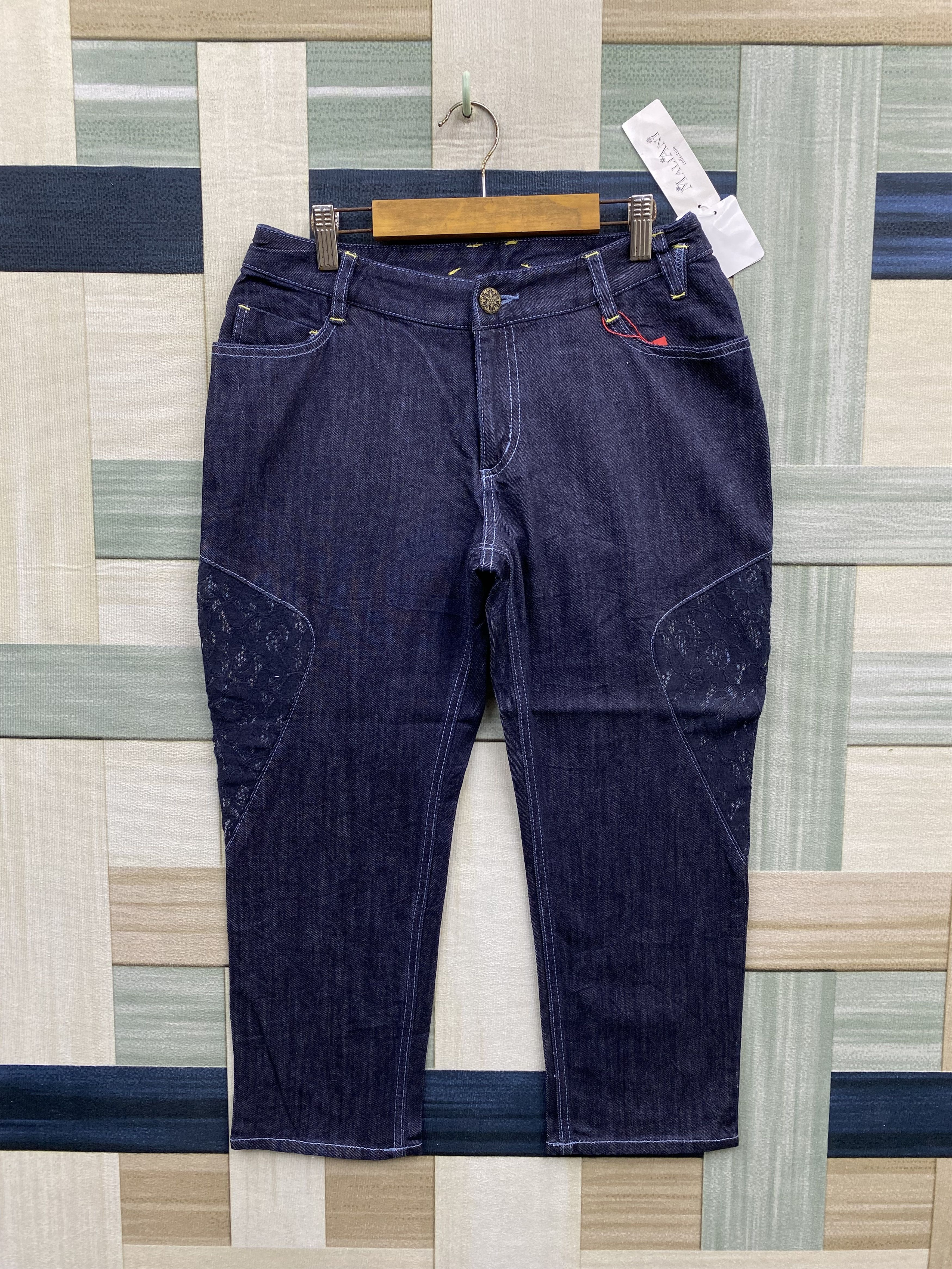 Japanese Brand Maliani 3 Quarter Denim Pant