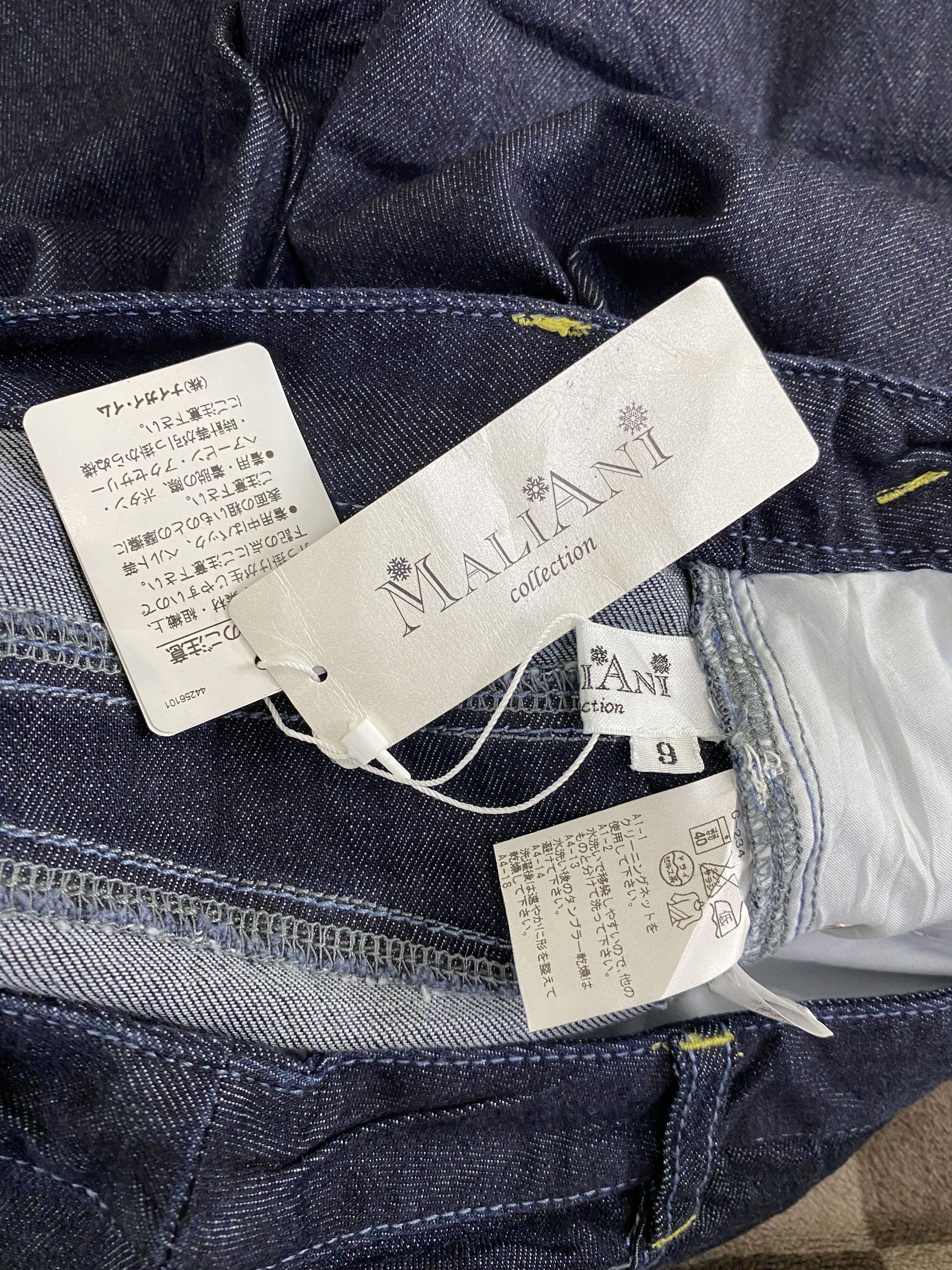 Japanese Brand Maliani 3 Quarter Denim Pant
