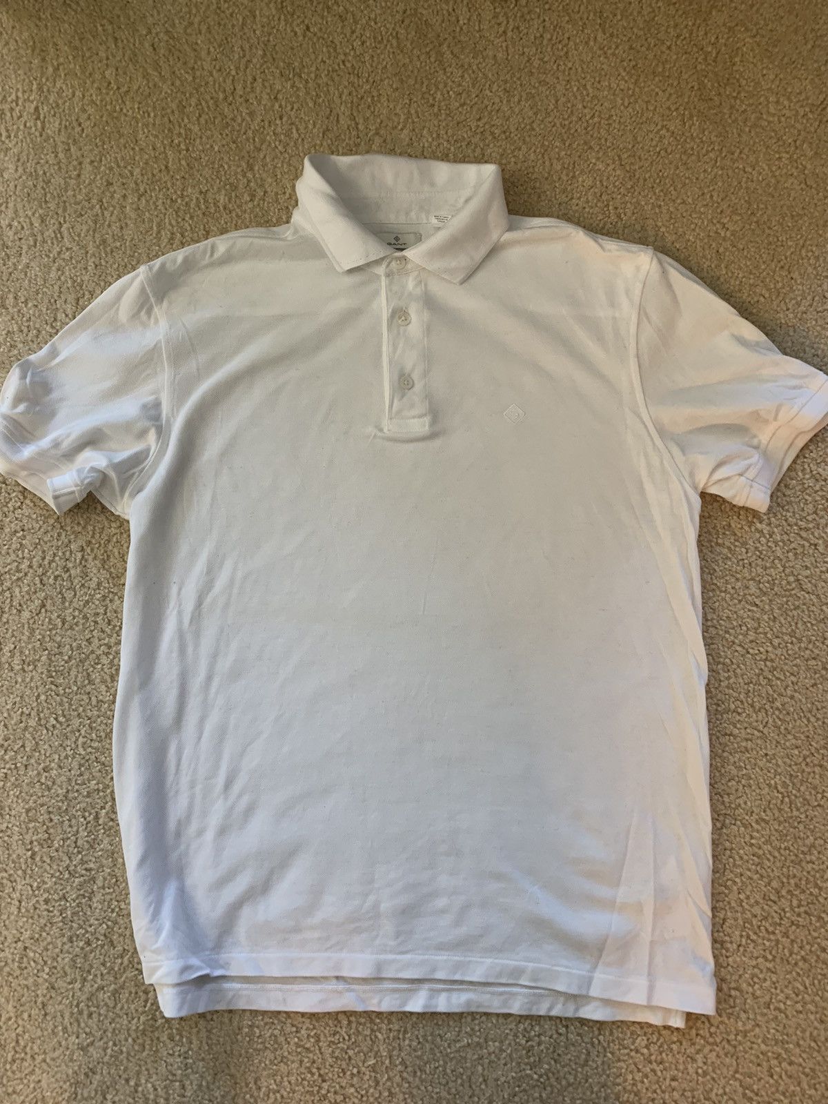 Gant Diamond G Pique Polo in American Cotton Size US L / EU 52-54 / 3 - 1 Thumbnail