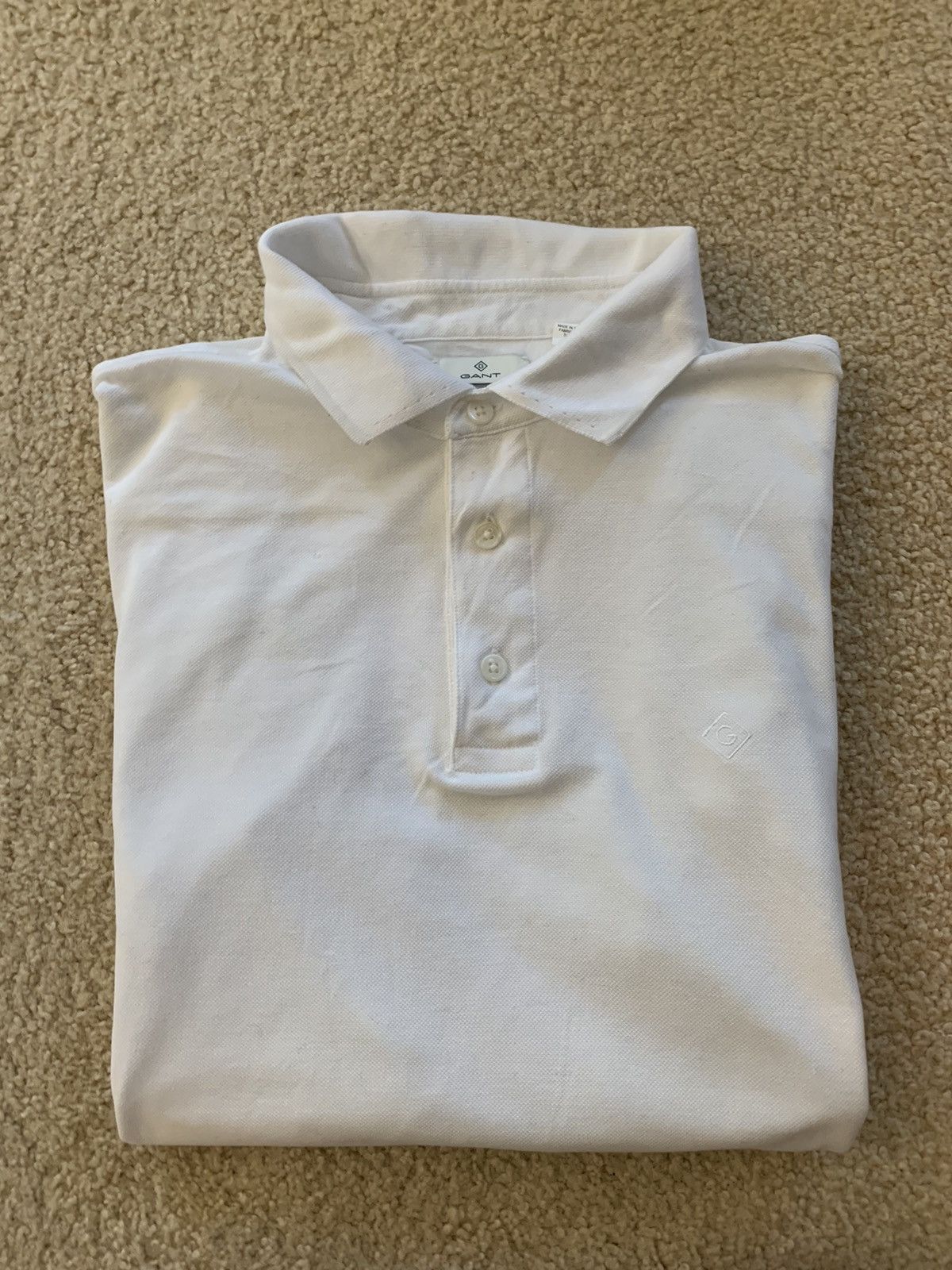 Gant Diamond G Pique Polo in American Cotton Size US L / EU 52-54 / 3 - 2 Thumbnail