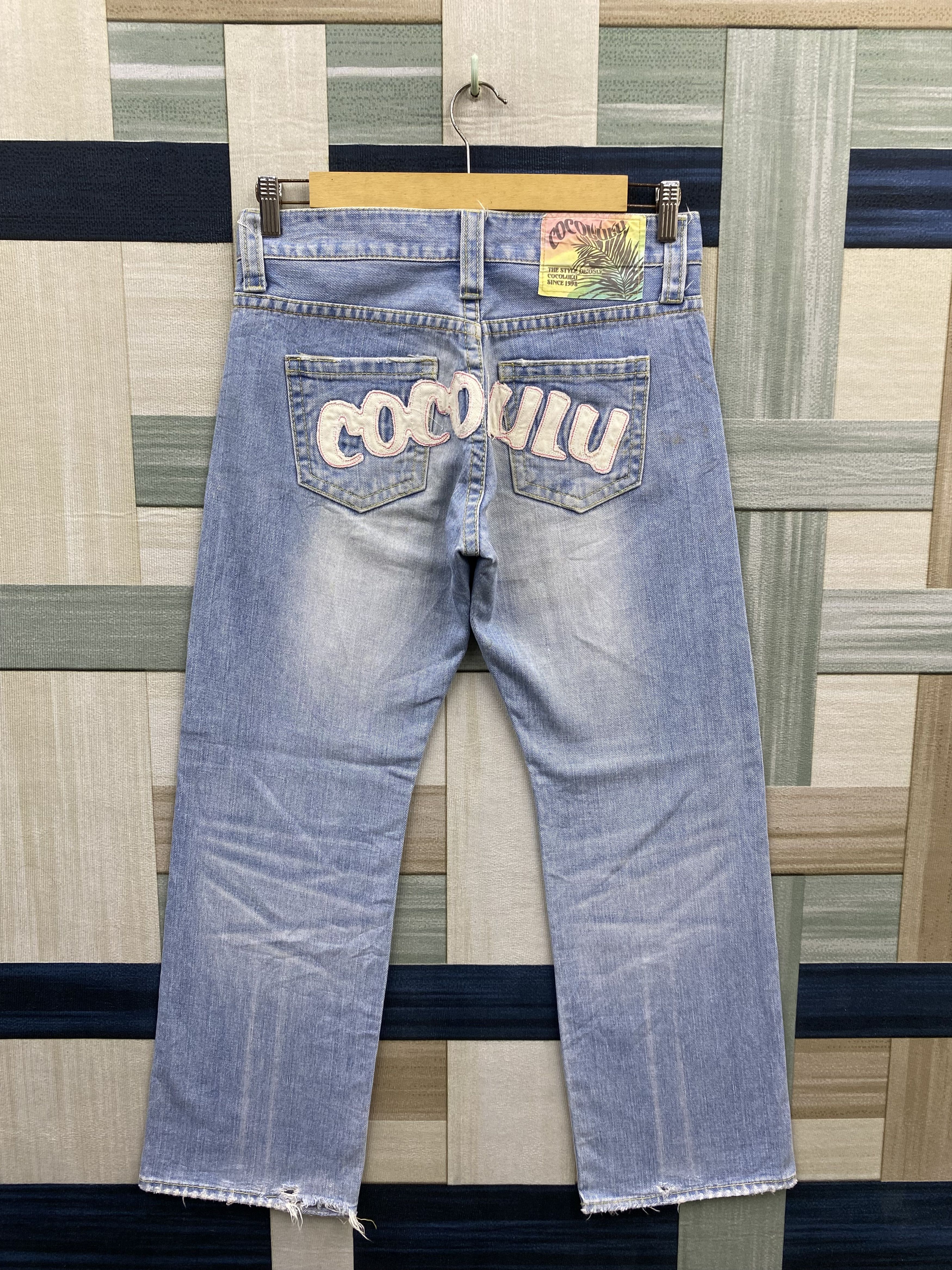 Japanese Brand Vintage Japanese Brand Cocolulu Faded Blue Denim Jean Size US 31 - 1 Thumbnail