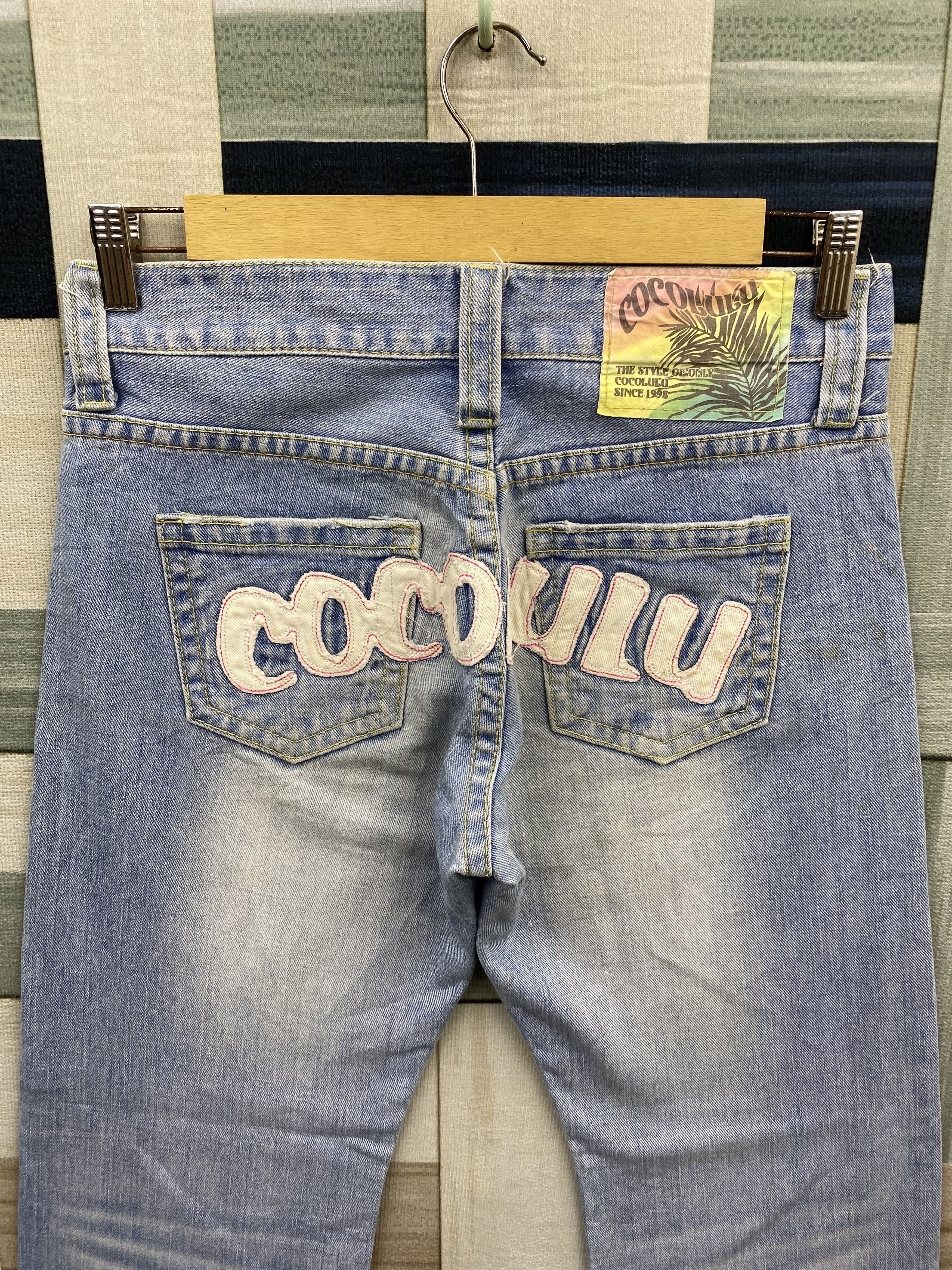 Japanese Brand Vintage Japanese Brand Cocolulu Faded Blue Denim Jean Size US 31 - 4 Thumbnail
