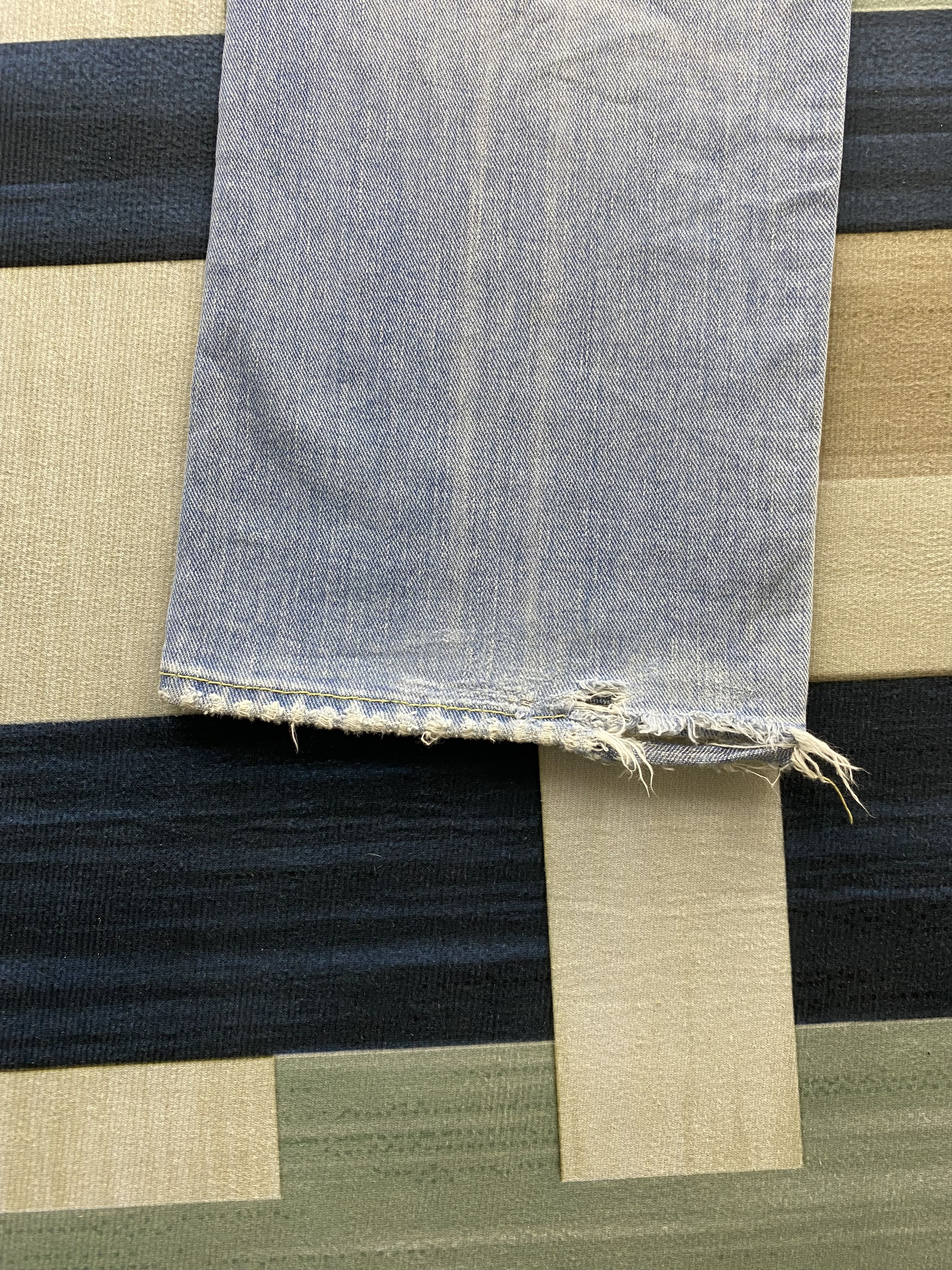 Japanese Brand Vintage Japanese Brand Cocolulu Faded Blue Denim Jean Size US 31 - 17 Thumbnail