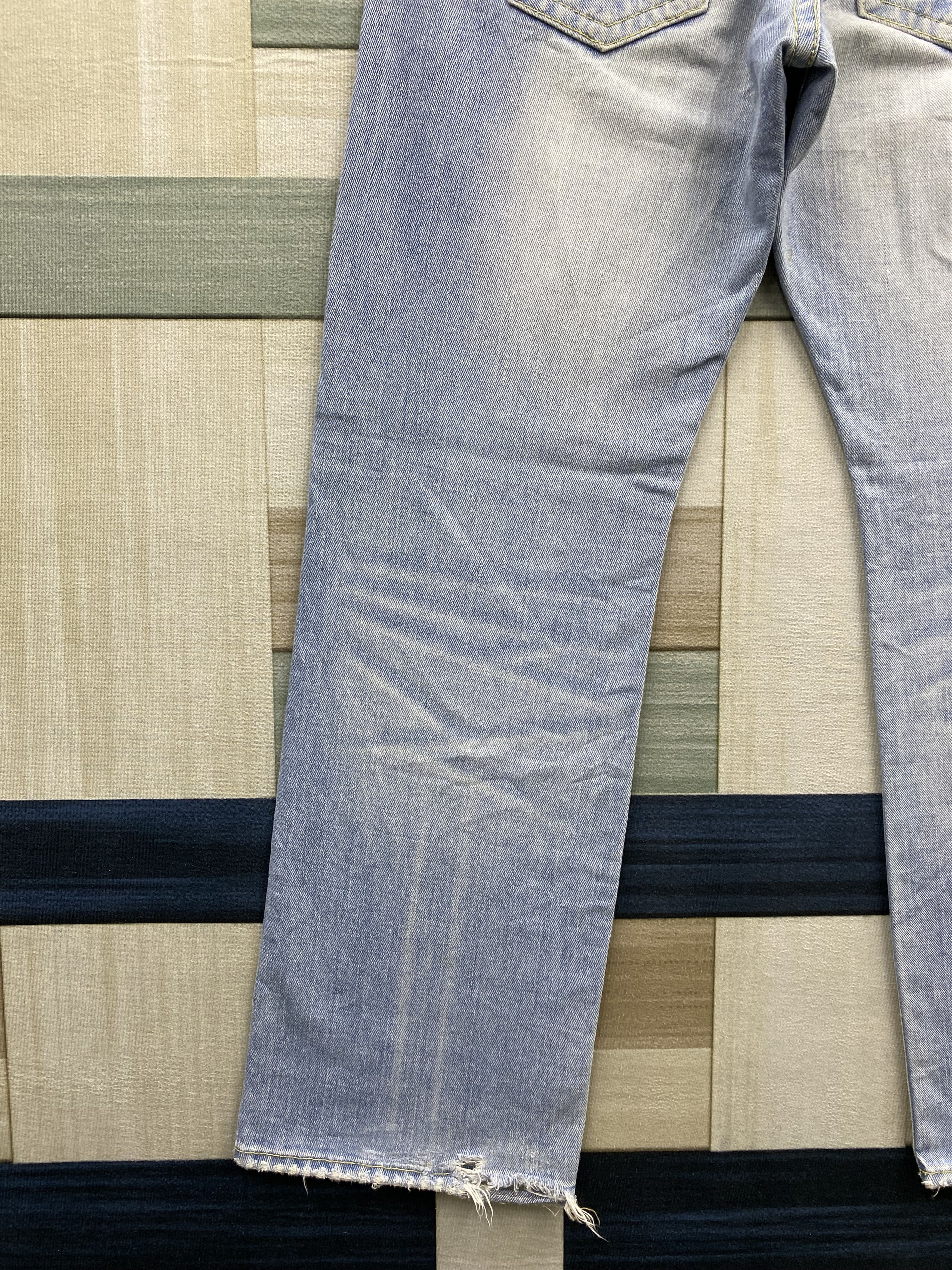 Japanese Brand Vintage Japanese Brand Cocolulu Faded Blue Denim Jean Size US 31 - 14 Thumbnail