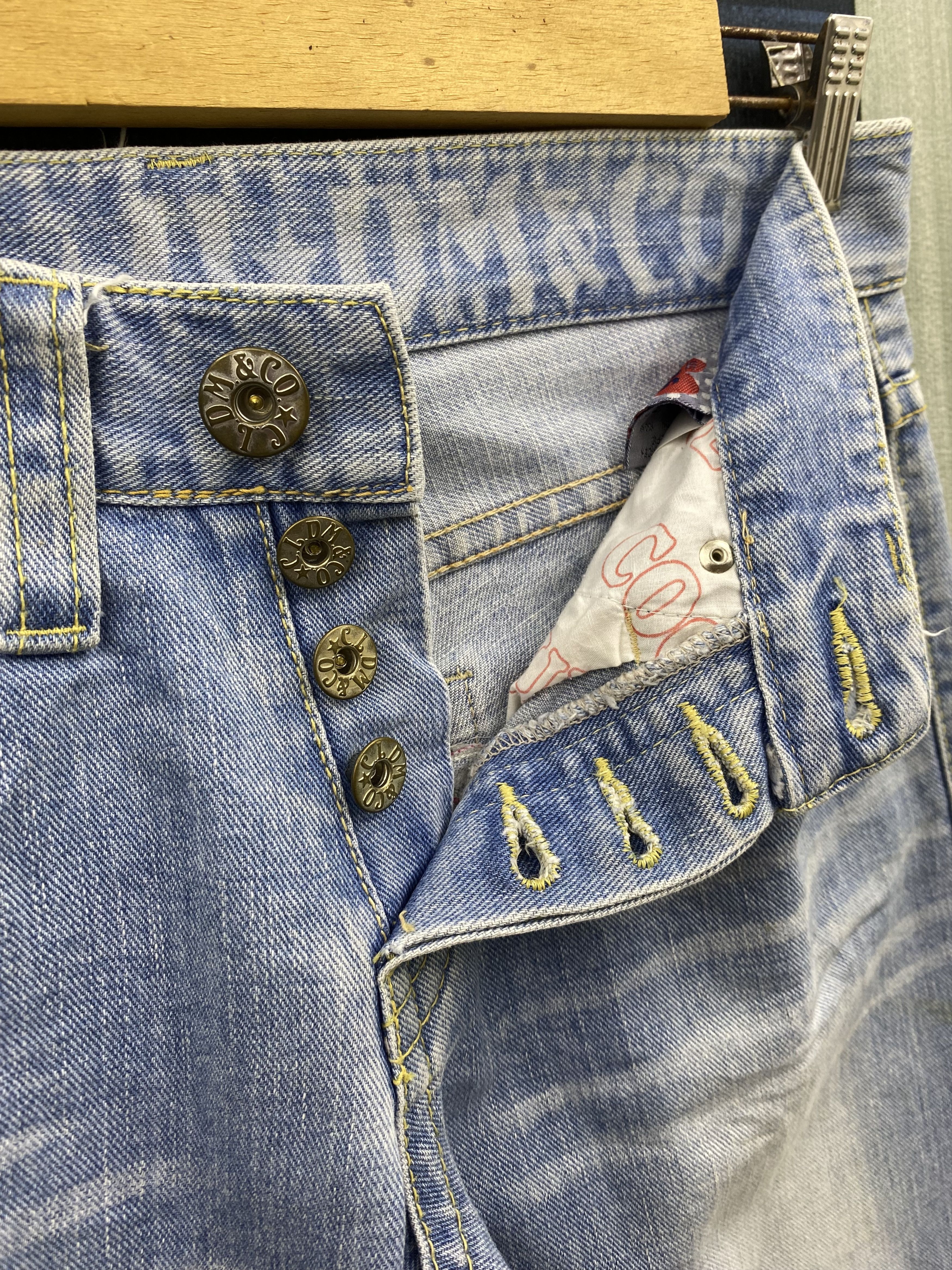 Japanese Brand Vintage Japanese Brand Cocolulu Faded Blue Denim Jean Size US 31 - 18 Thumbnail