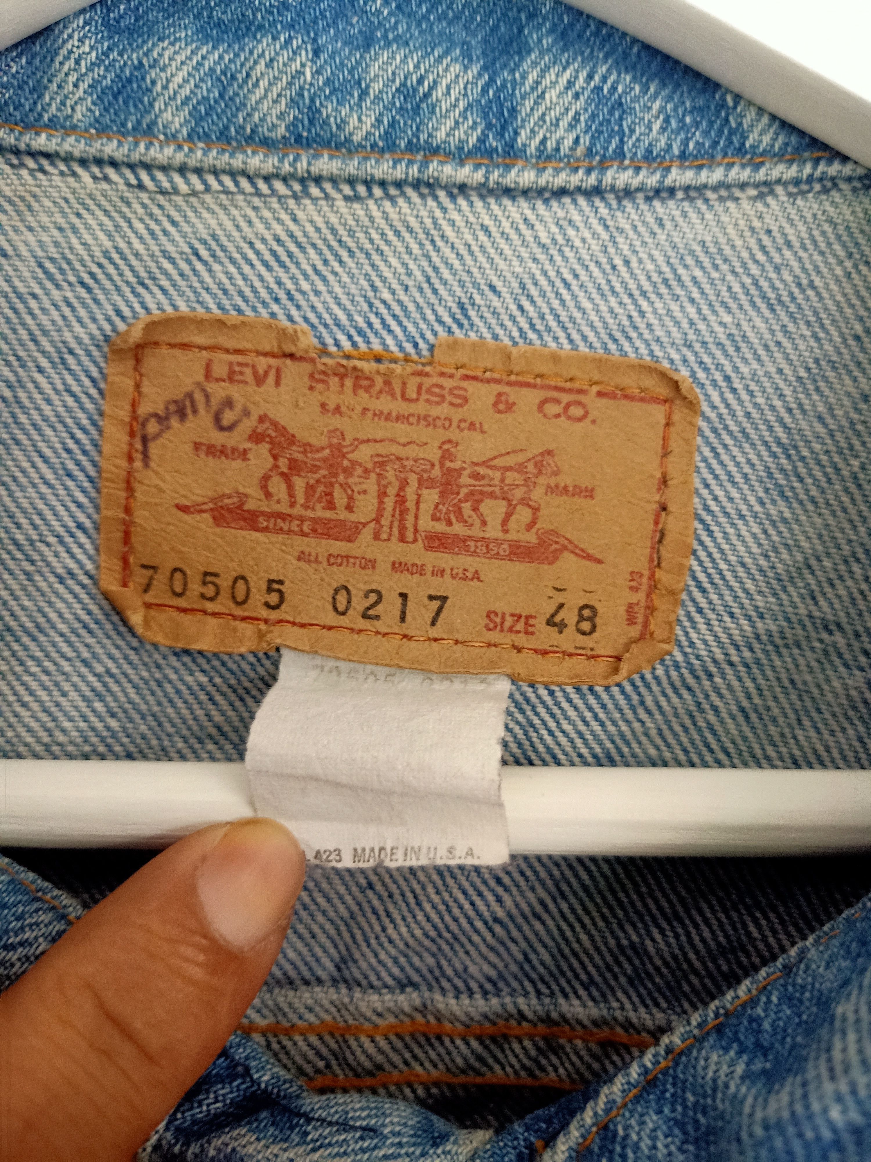 Levi's × Levi's Vintage Clothing Vintage Levi's Trucker Denim Jacket Size US L / EU 52-54 / 3 - 2 Thumbnail