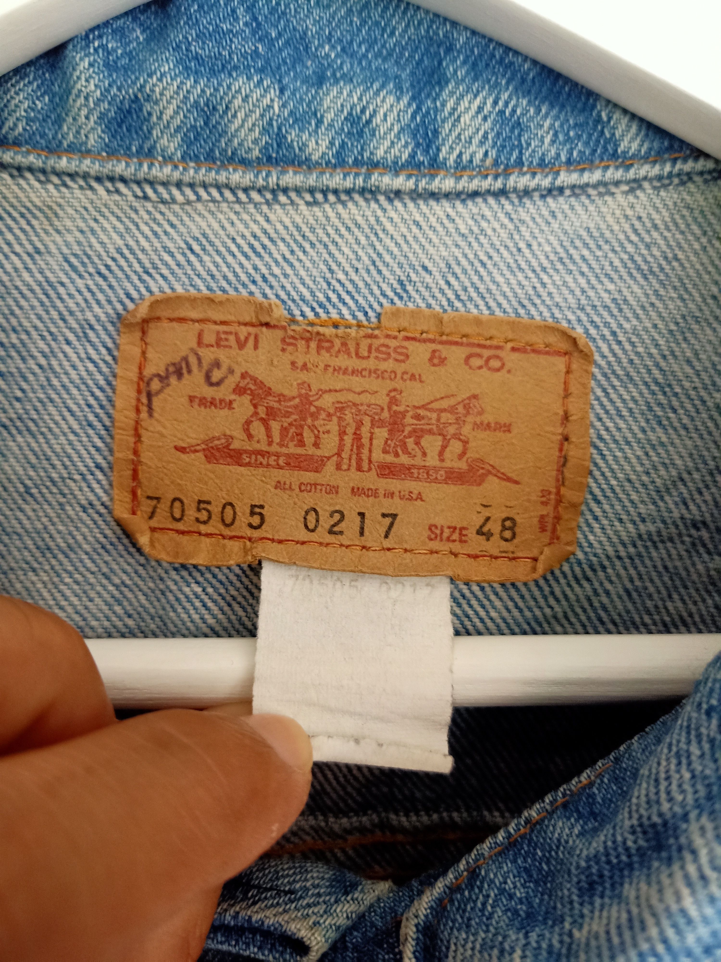 Levi's × Levi's Vintage Clothing Vintage Levi's Trucker Denim Jacket Size US L / EU 52-54 / 3 - 5 Thumbnail