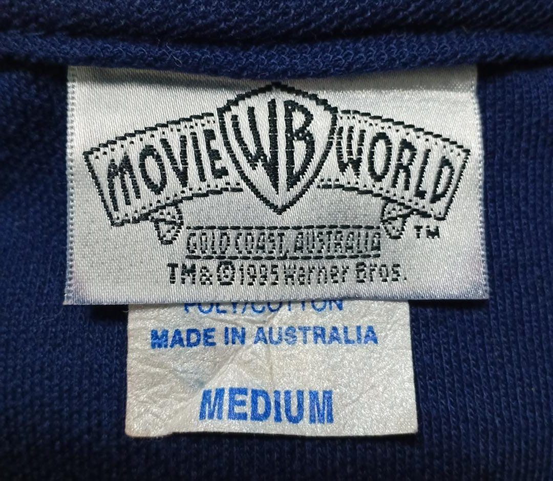 Cartoon Network × Vintage × Warner Bros Vintage 90s Warner Bros Polo Shirt Size US M / EU 48-50 / 2 - 3 Thumbnail