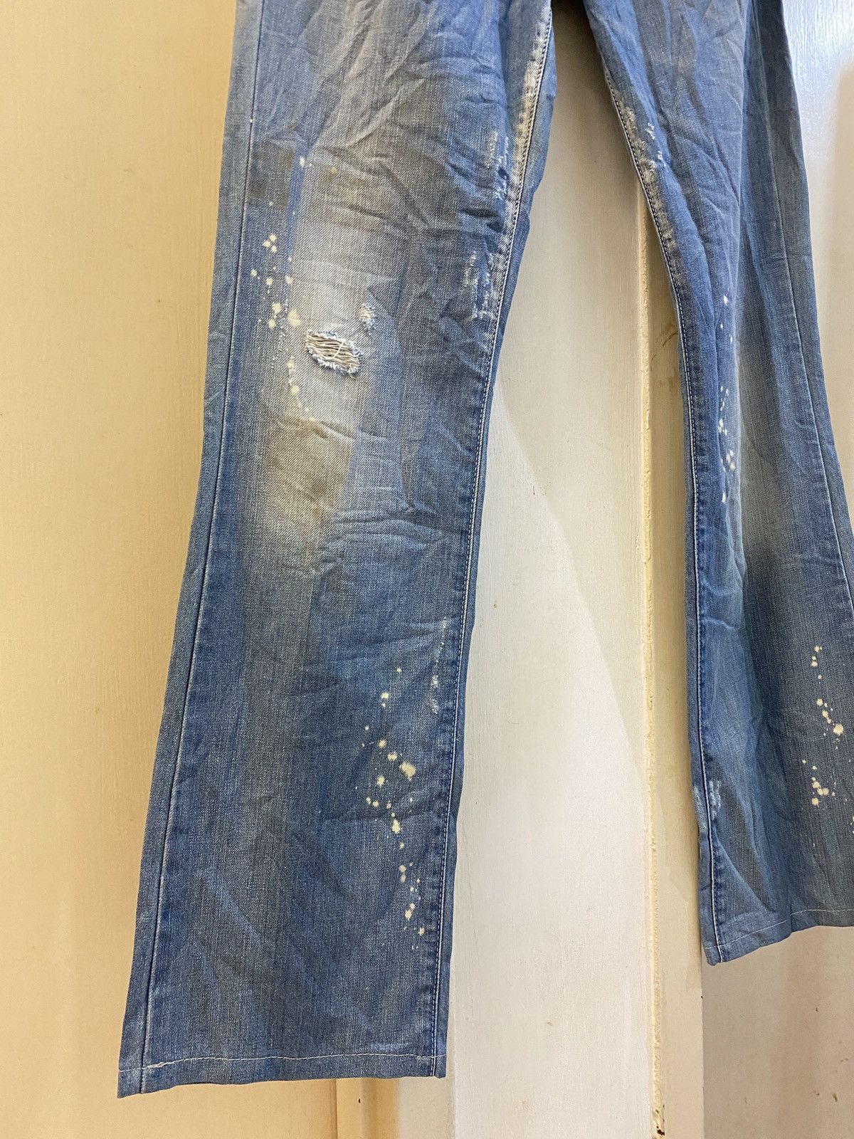 Roberto Cavalli 🔥🔥💰💰Just Cavalli White Diamond jeans Size 29" - 4 Thumbnail