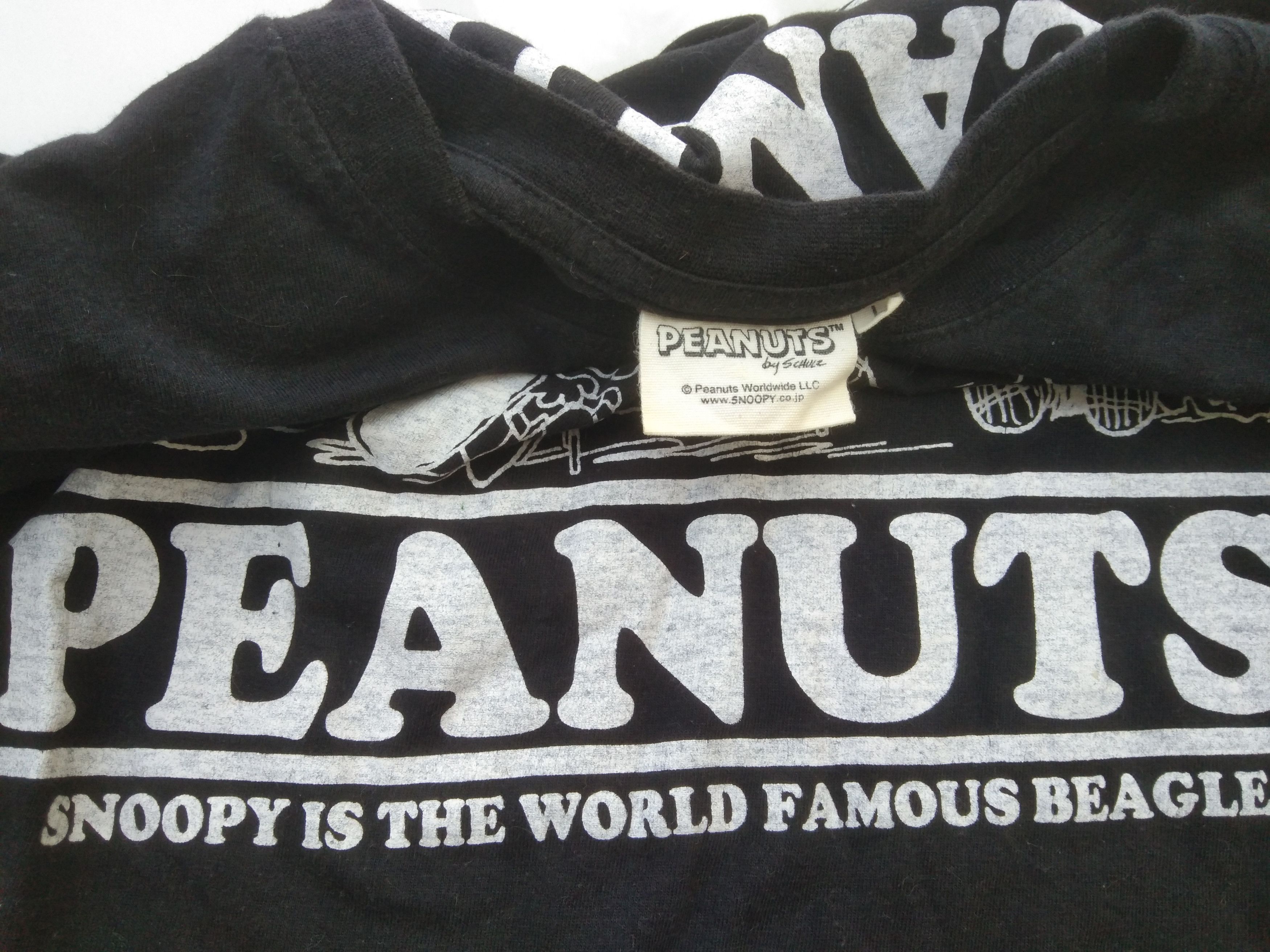 Peanuts PEANUTS LONG-SLEEVED T-SHIRT Size US M / EU 48-50 / 2 - 3 Thumbnail