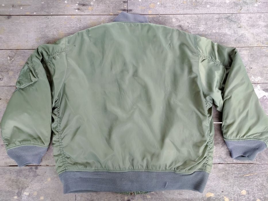 Vintage Army Style Pilot Bomber Jacket Grailed