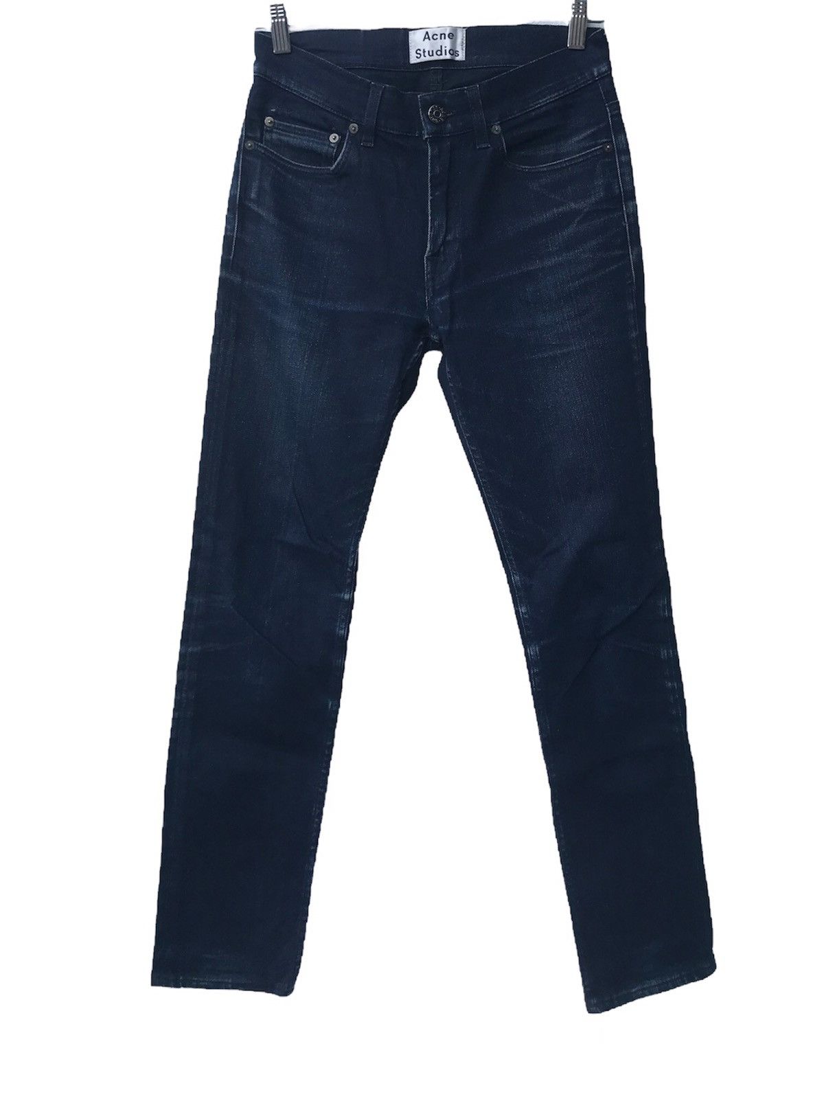 Acne Studios Acne Studios Ace Navy Cash Denim Jeans Size US 29 - 1 Thumbnail