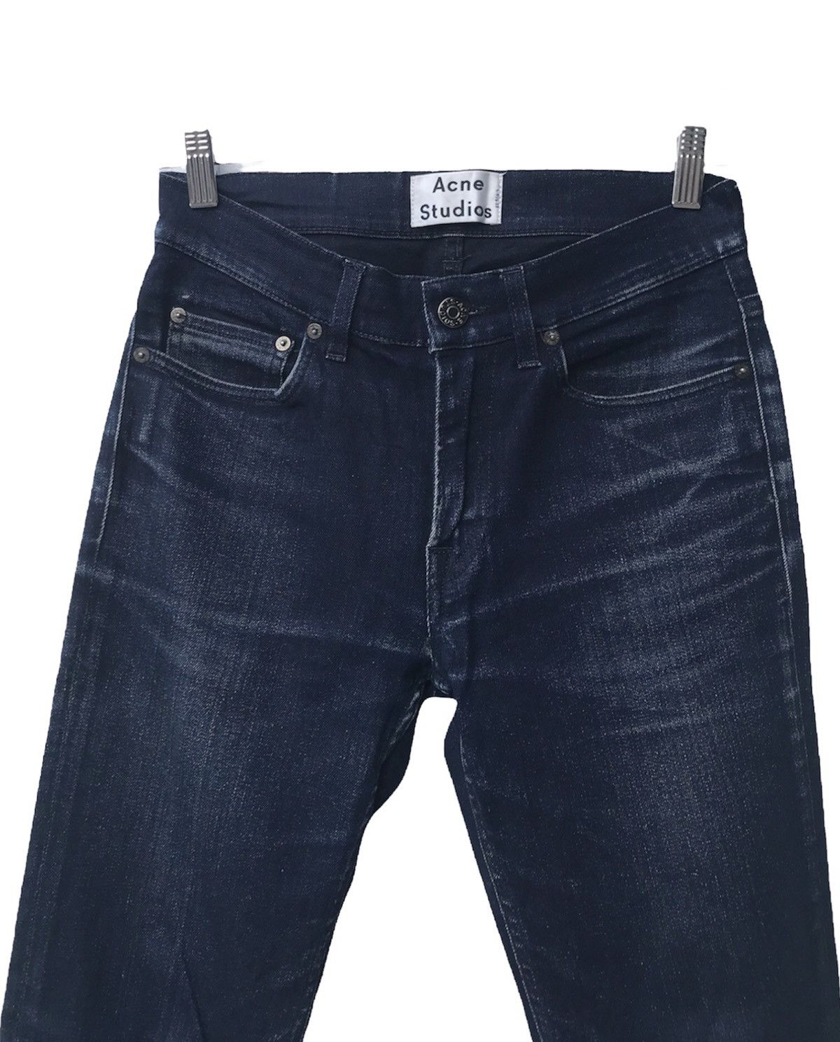 Acne Studios Acne Studios Ace Navy Cash Denim Jeans Size US 29 - 3 Thumbnail