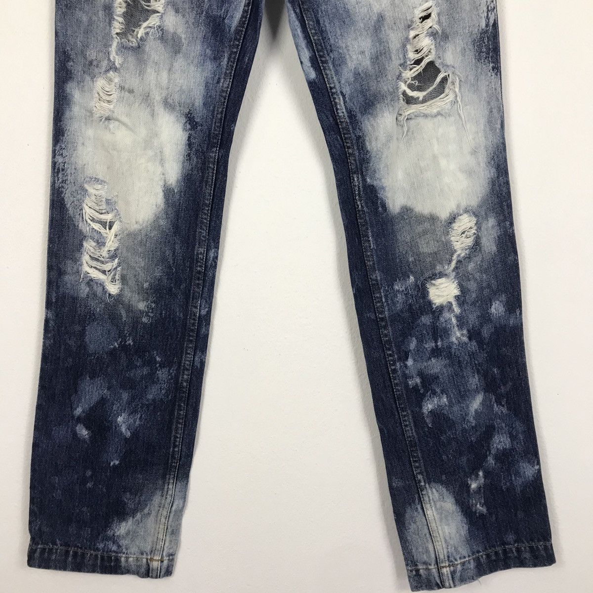 Dolce & Gabbana × Vintage 💣OFFER Vtg DOLCE & GABBANA Distressed Style Denim Jeans Size US 34 / EU 50 - 3 Thumbnail
