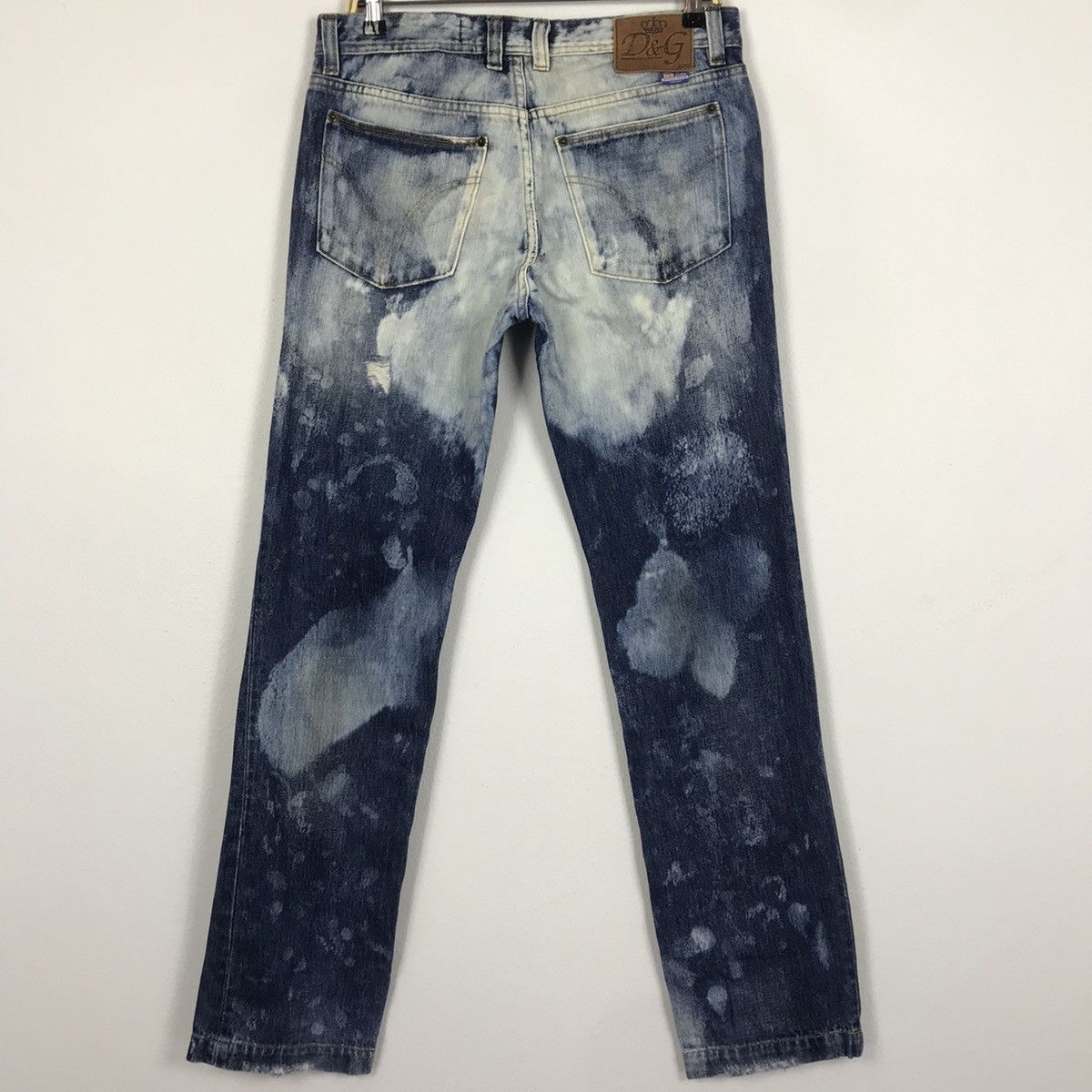 Dolce & Gabbana × Vintage 💣OFFER Vtg DOLCE & GABBANA Distressed Style Denim Jeans Size US 34 / EU 50 - 5 Thumbnail