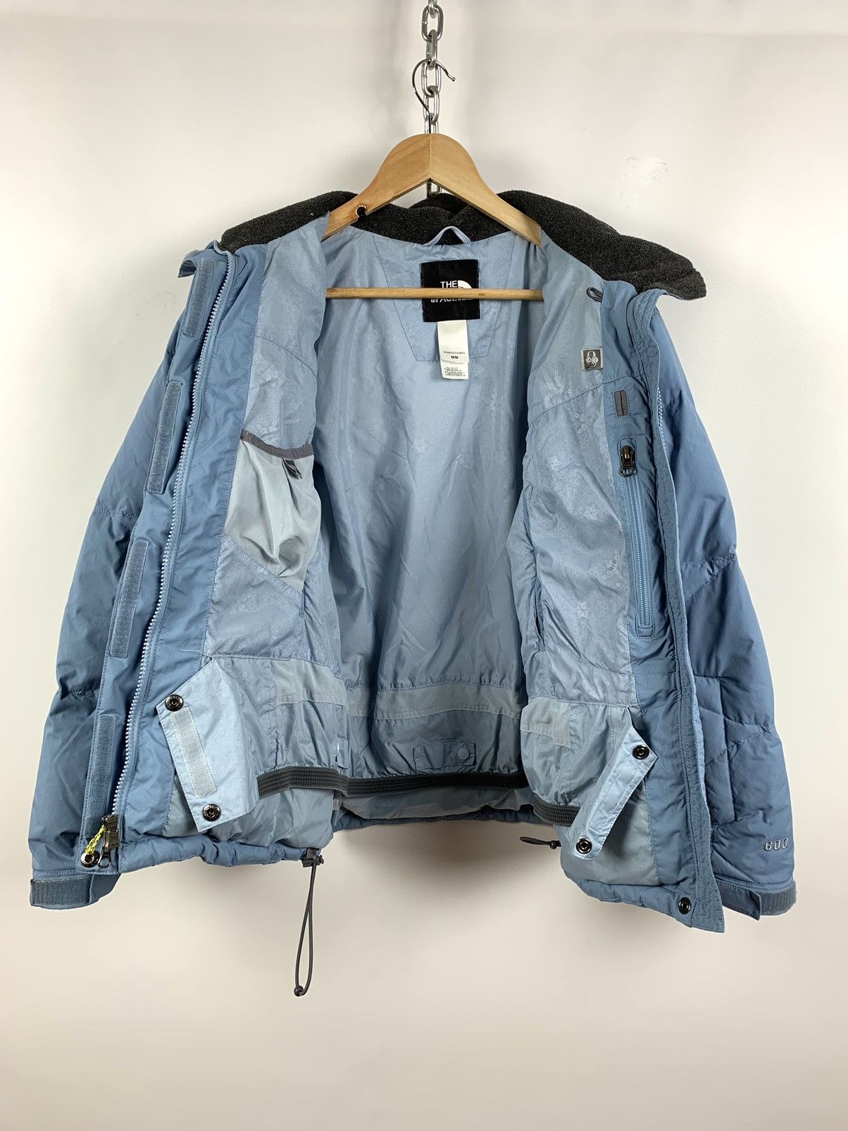 The North Face Vintage The North Face 600 Baby Blue Down Puffer Jacket Size M / US 6-8 / IT 42-44 - 9 Thumbnail