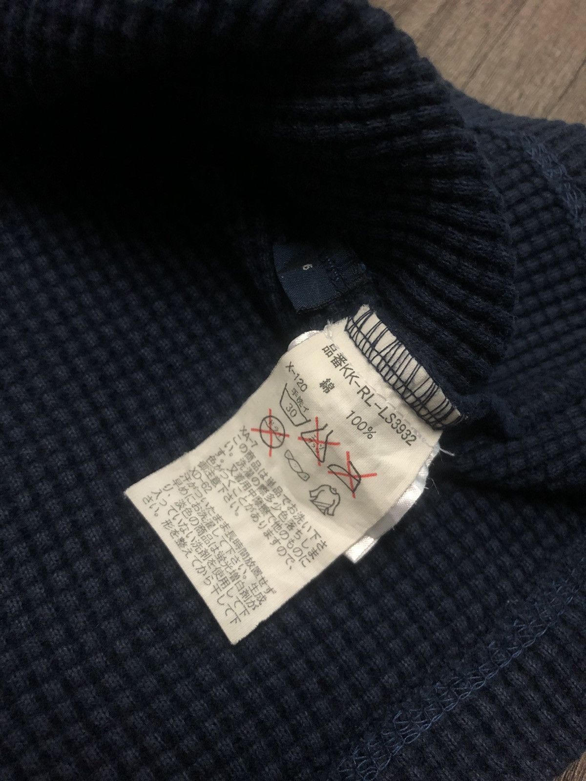 Polo Ralph Lauren × Vintage Vintage Polo by Ralph Lauren Long Sleeve Tee Shirt Size US L / EU 52-54 / 3 - 18 Thumbnail