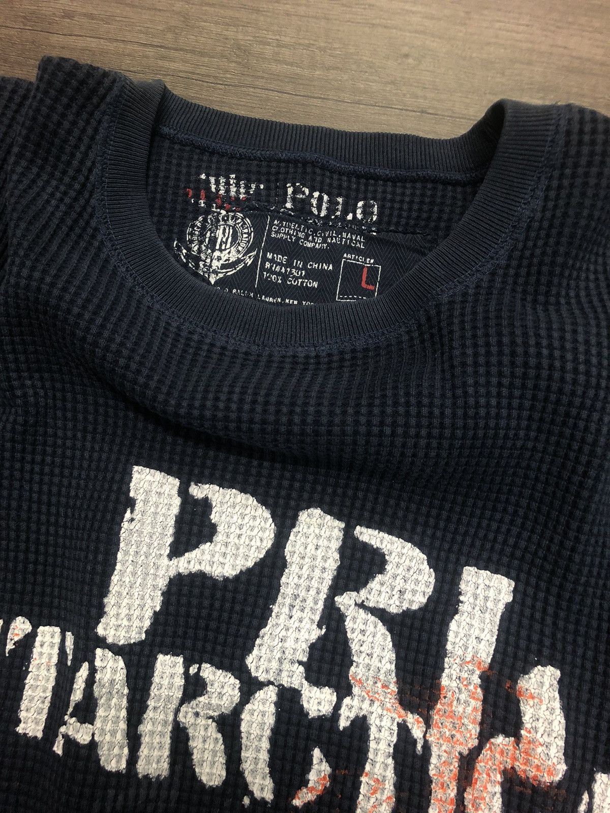 Polo Ralph Lauren × Vintage Vintage Polo by Ralph Lauren Long Sleeve Tee Shirt Size US L / EU 52-54 / 3 - 7 Thumbnail