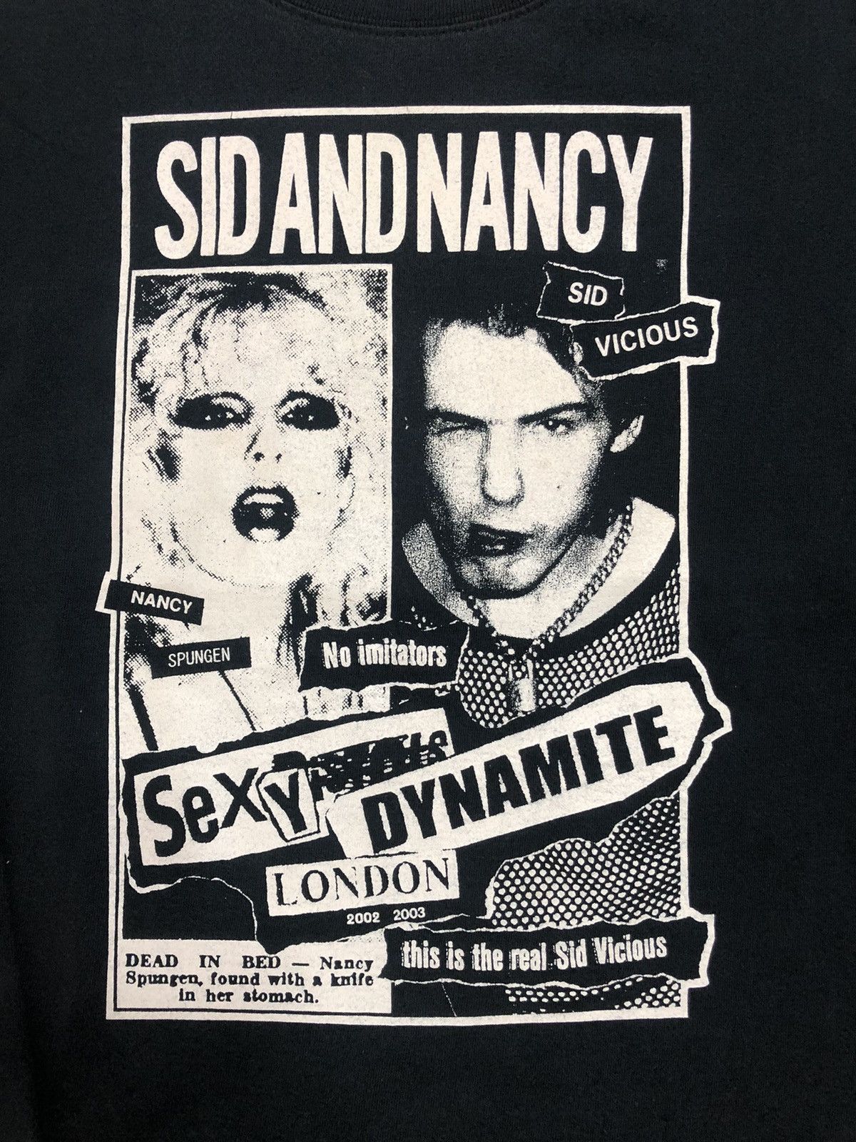 Band Tees × Vintage Vintage Sid Vicius Sexy Dynamite tee Size US M / EU 48-50 / 2 - 2 Thumbnail
