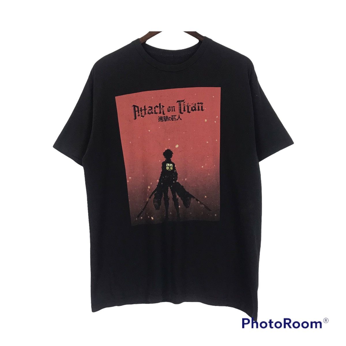 Cartoon Network × Japanese Brand × Vintage 💣OFFER Vtg ATTACK ON TITAN Japanese Anima T-shirt Size US L / EU 52-54 / 3 - 1 Thumbnail