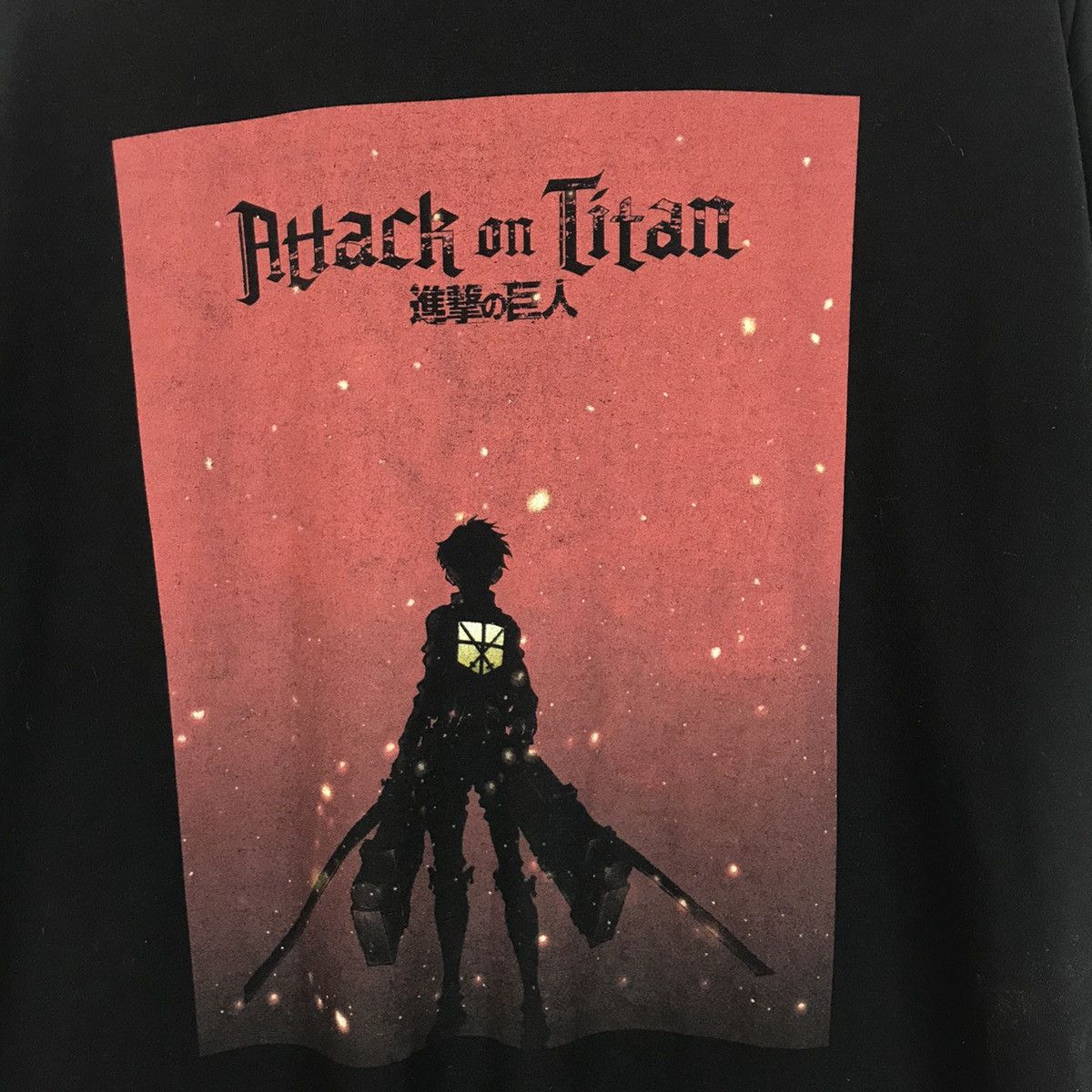 Cartoon Network × Japanese Brand × Vintage 💣OFFER Vtg ATTACK ON TITAN Japanese Anima T-shirt Size US L / EU 52-54 / 3 - 2 Thumbnail