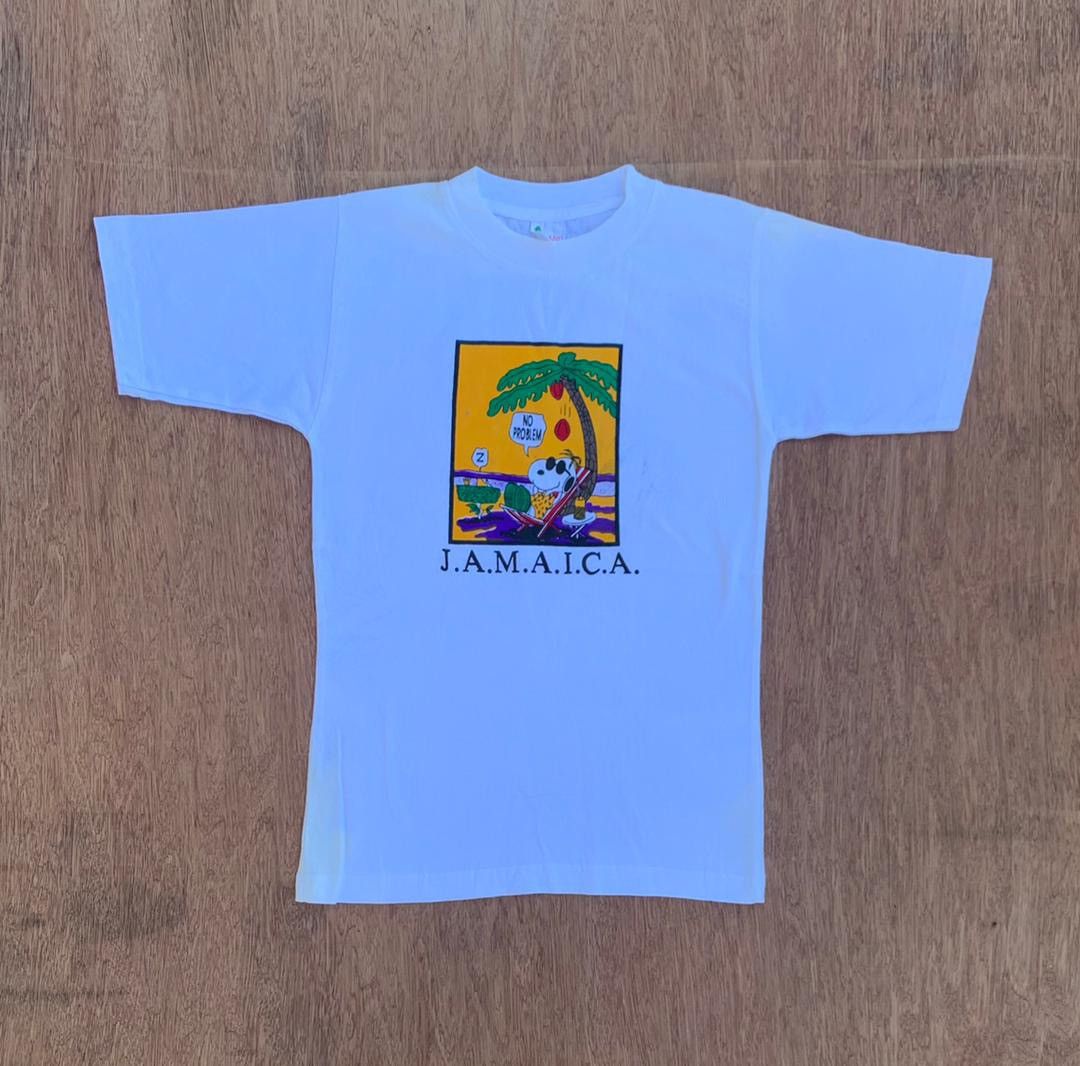 Peanuts × Vintage vintage tee D - 7 jamaica Size US XXS / EU 40 - 1 Thumbnail