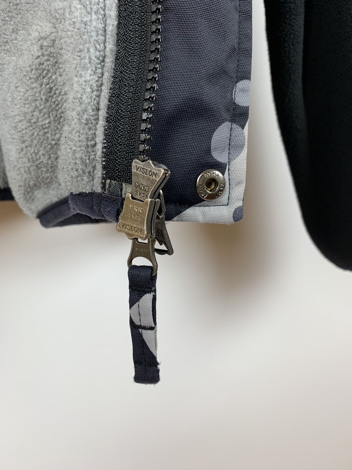 Japanese Brand Maharishi (MHI) Polar Camo Fleece Jacket Size US M / EU 48-50 / 2 - 13 Thumbnail