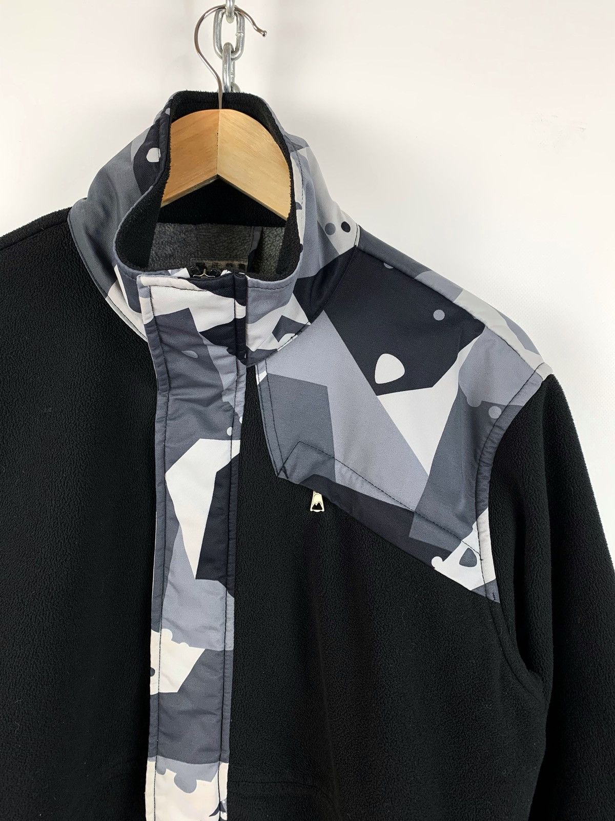 Japanese Brand Maharishi (MHI) Polar Camo Fleece Jacket Size US M / EU 48-50 / 2 - 6 Thumbnail