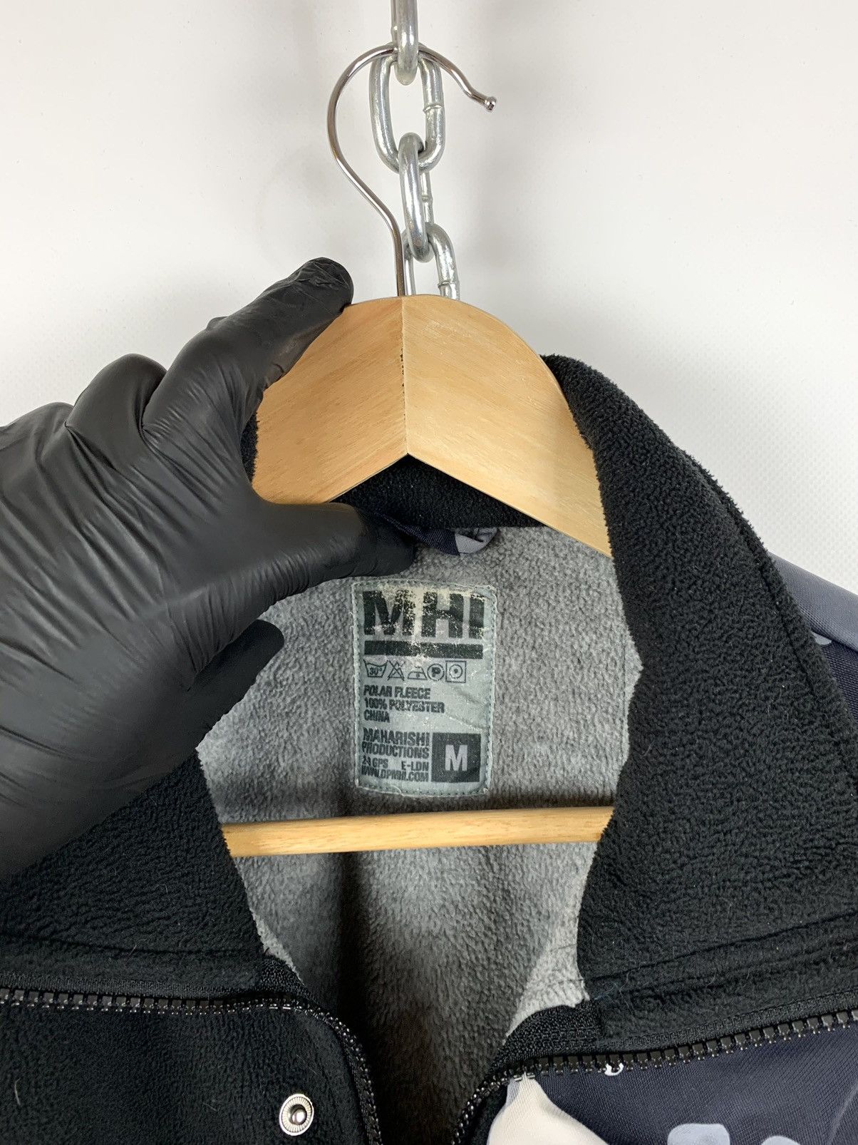 Japanese Brand Maharishi (MHI) Polar Camo Fleece Jacket Size US M / EU 48-50 / 2 - 12 Thumbnail