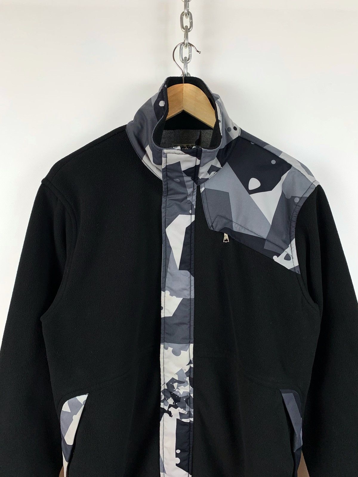 Japanese Brand Maharishi (MHI) Polar Camo Fleece Jacket Size US M / EU 48-50 / 2 - 4 Thumbnail