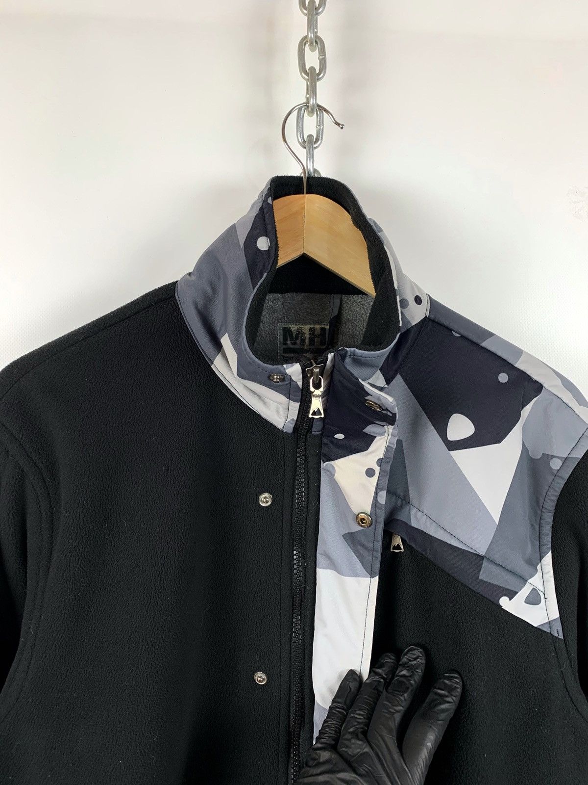 Japanese Brand Maharishi (MHI) Polar Camo Fleece Jacket Size US M / EU 48-50 / 2 - 9 Thumbnail