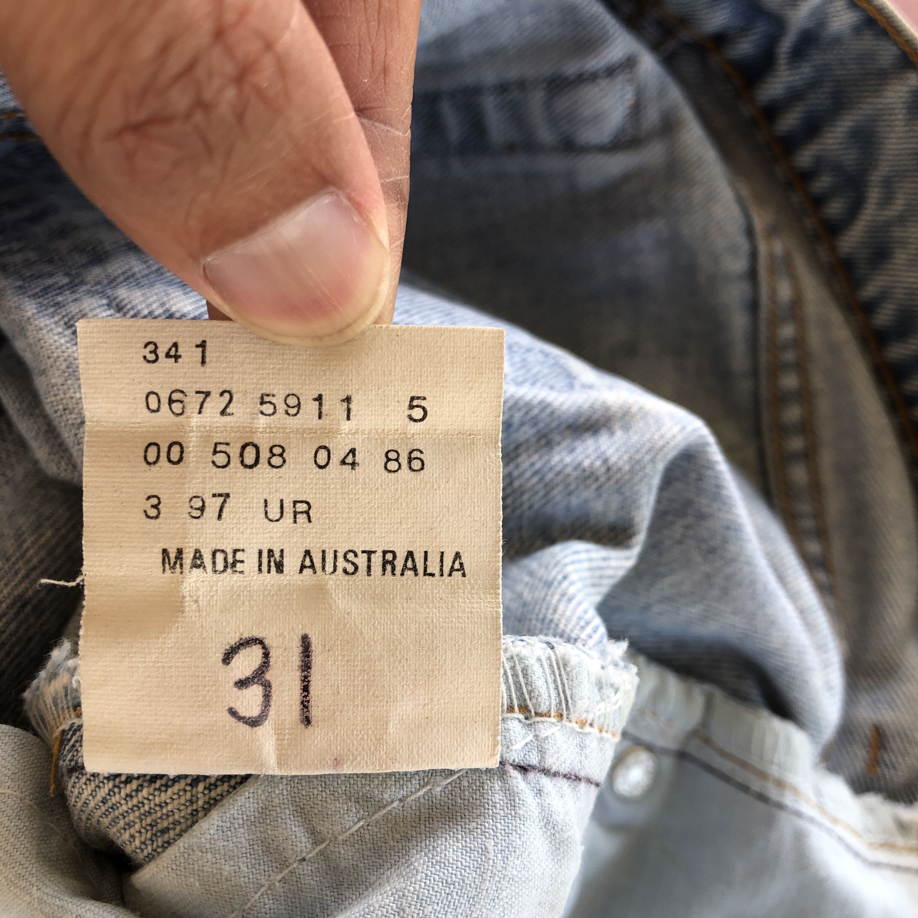 Levi's Vintage Levi's Sun Faded Blue Jeans Baggy Levis 508 Denim Size 26" / US 2 / IT 38 - 12 Thumbnail