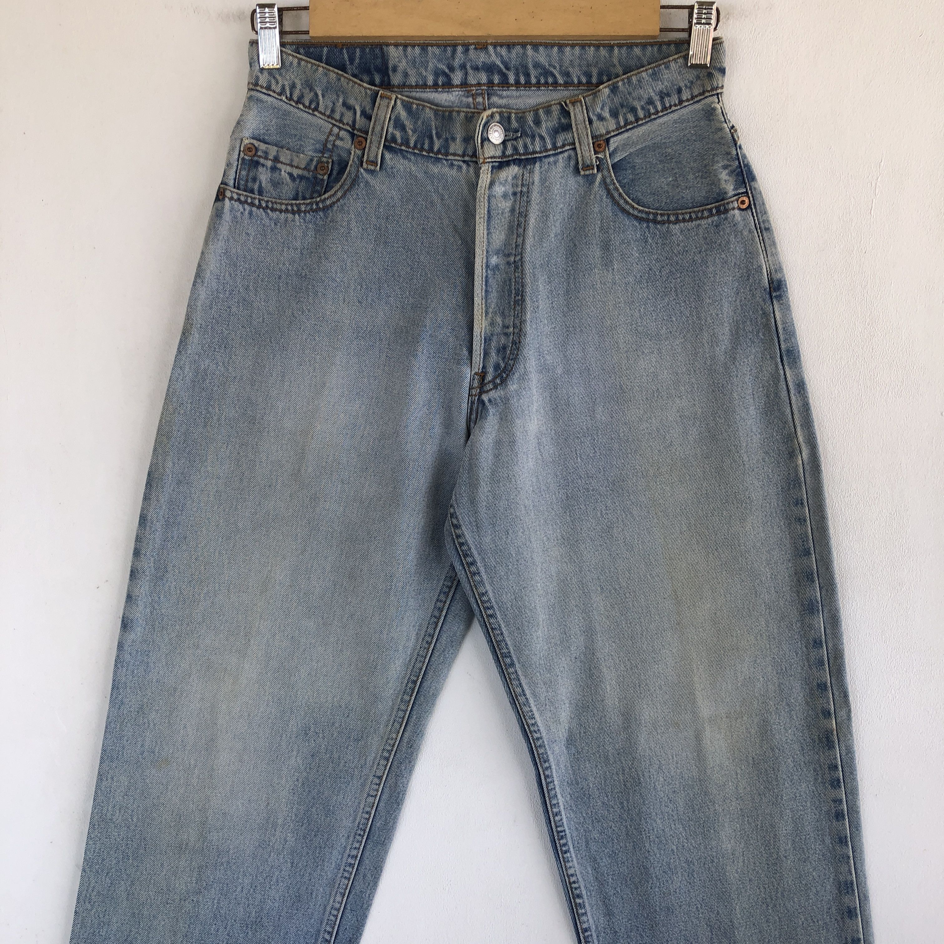 Levi's Vintage Levi's Sun Faded Blue Jeans Baggy Levis 508 Denim Size 26" / US 2 / IT 38 - 5 Thumbnail