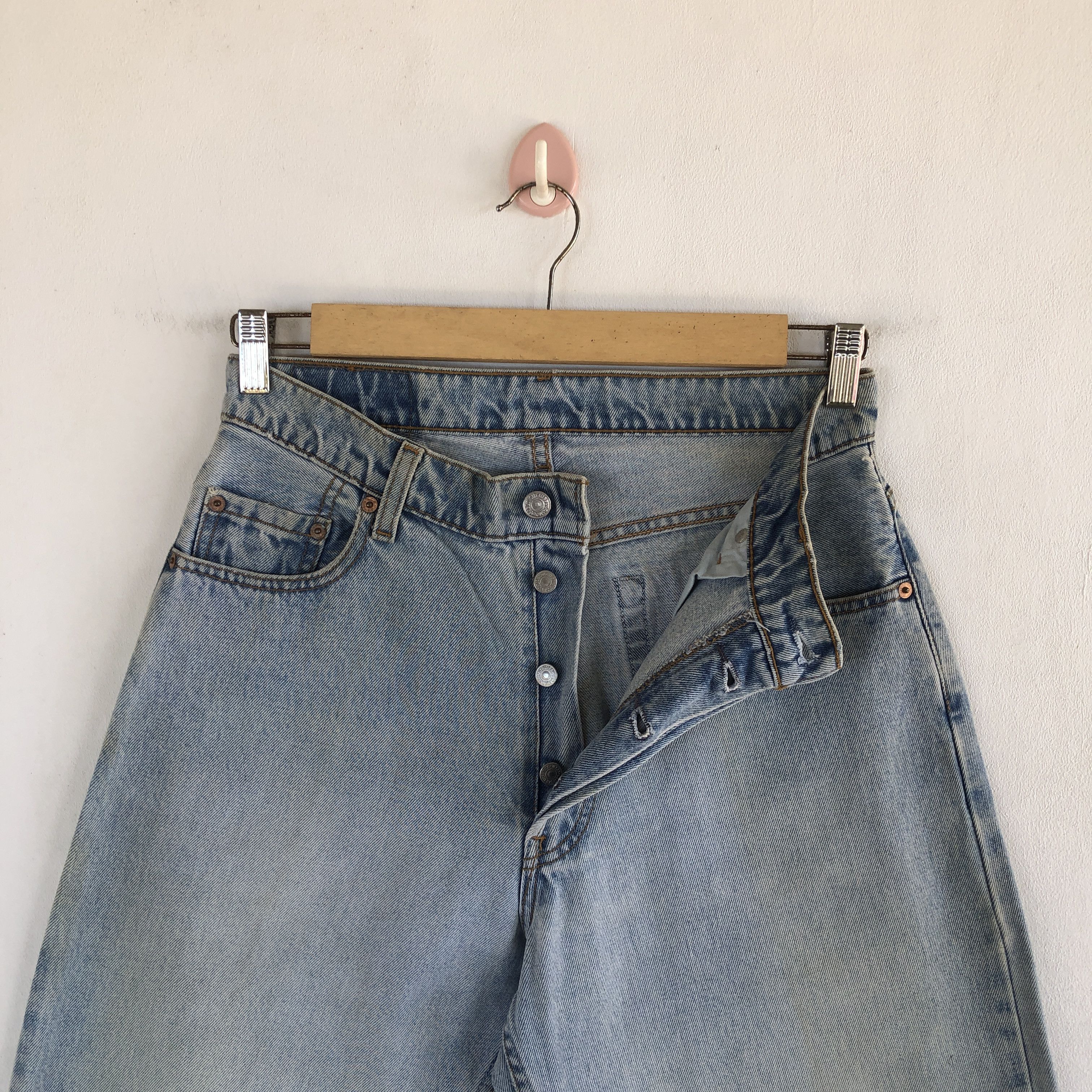 Levi's Vintage Levi's Sun Faded Blue Jeans Baggy Levis 508 Denim Size 26" / US 2 / IT 38 - 8 Thumbnail