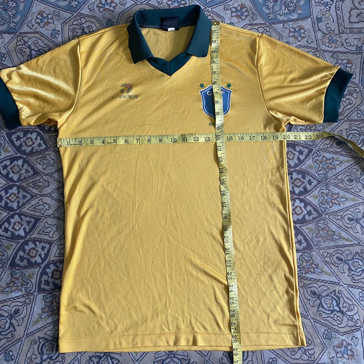 Vintage Vintage 1986 Brazil Jersey World Cup In Mexico Size US L / EU 52-54 / 3 - 17 Thumbnail