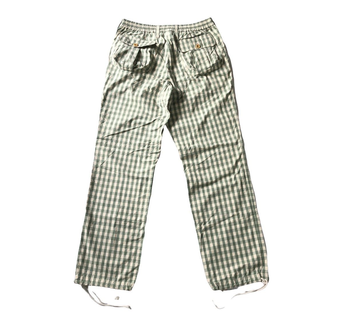 Japanese Brand × Paul Smith Paul Smith Tactical Checkered Drawstring Parachute Pant Size US 34 / EU 50 - 1 Thumbnail