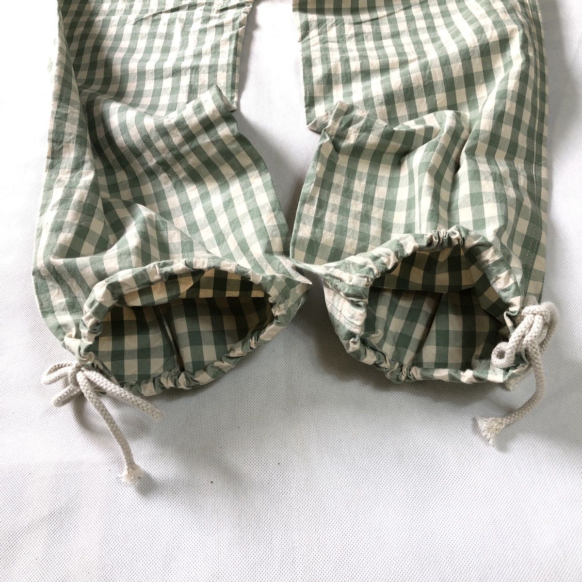 Japanese Brand × Paul Smith Paul Smith Tactical Checkered Drawstring Parachute Pant Size US 34 / EU 50 - 8 Thumbnail