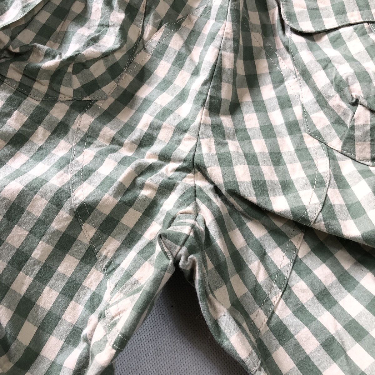 Japanese Brand × Paul Smith Paul Smith Tactical Checkered Drawstring Parachute Pant Size US 34 / EU 50 - 10 Thumbnail