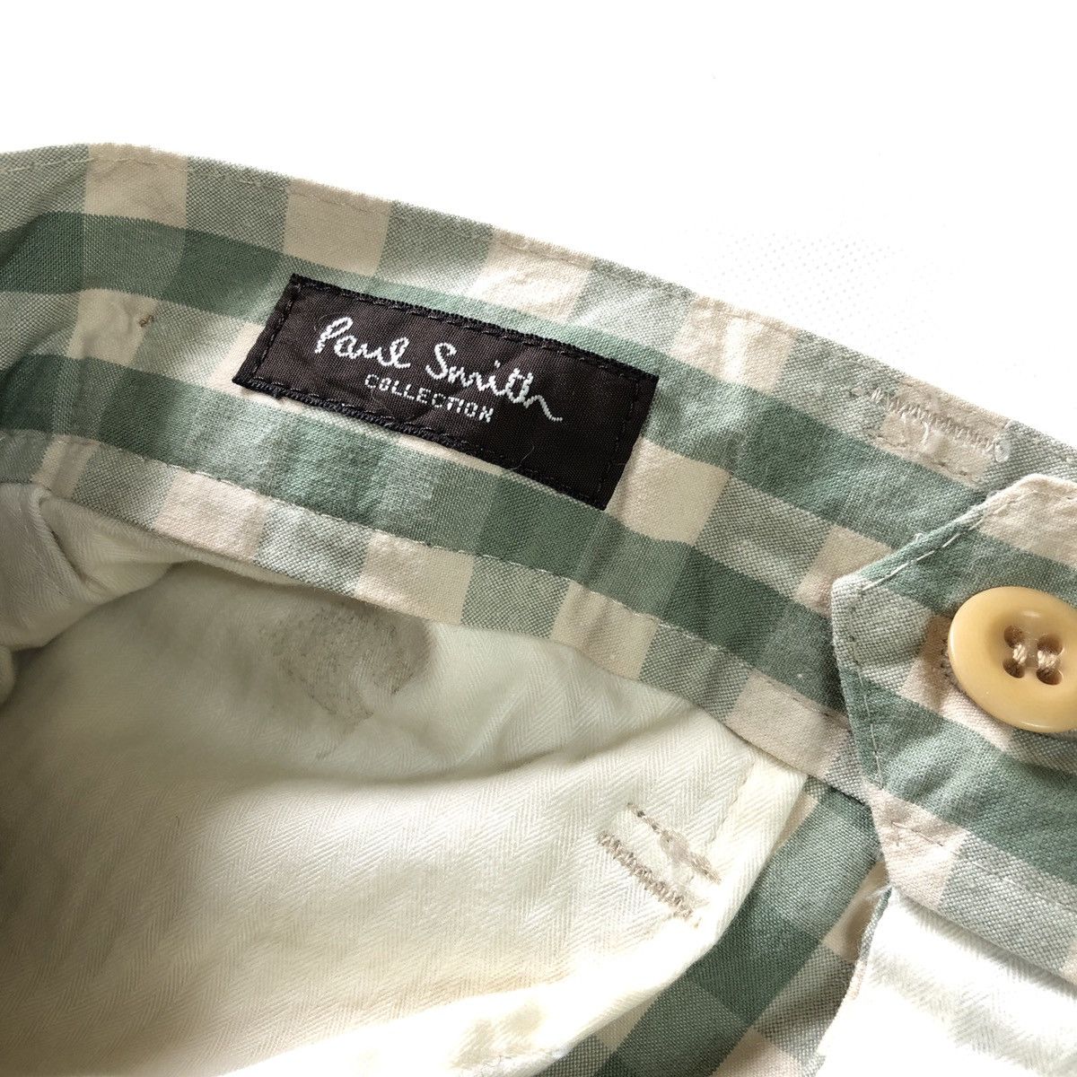 Japanese Brand × Paul Smith Paul Smith Tactical Checkered Drawstring Parachute Pant Size US 34 / EU 50 - 12 Thumbnail