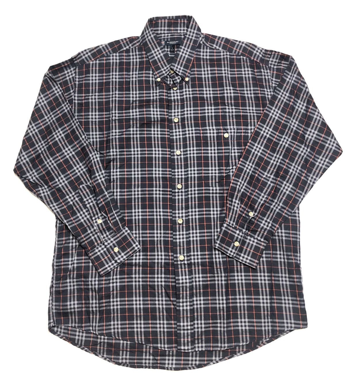 image of Vintage Burberrys in Checkered, Men's (Size 2XL)