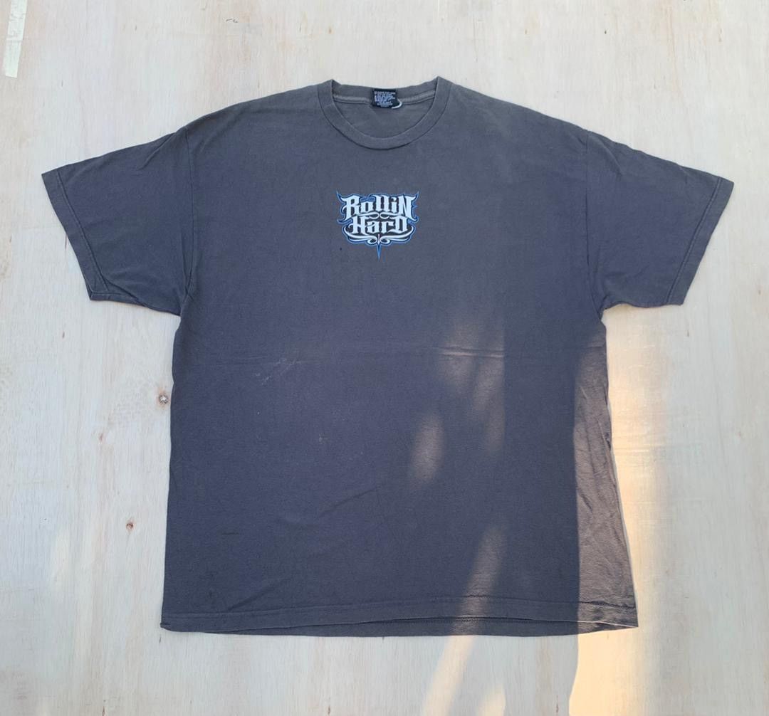 vintage tee rolling hard ( A 17 )