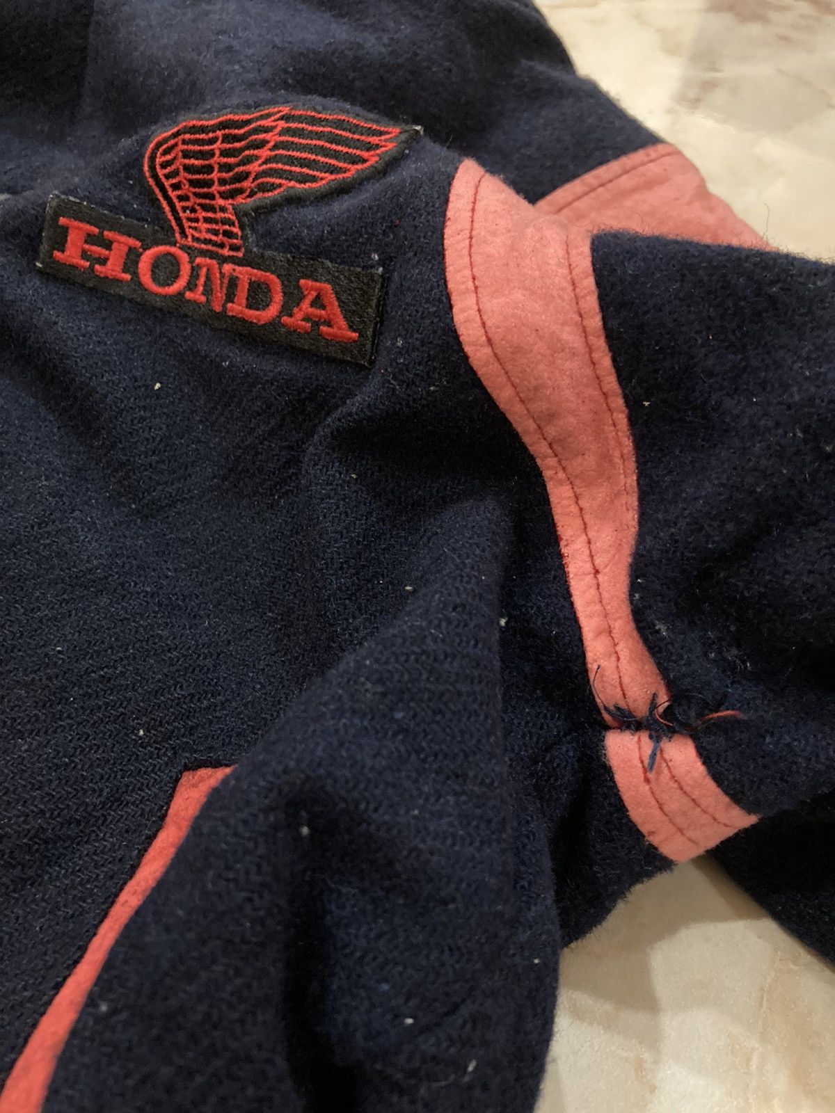 Honda HONDA WOOL VARSITY JACKET Size US M / EU 48-50 / 2 - 8 Thumbnail