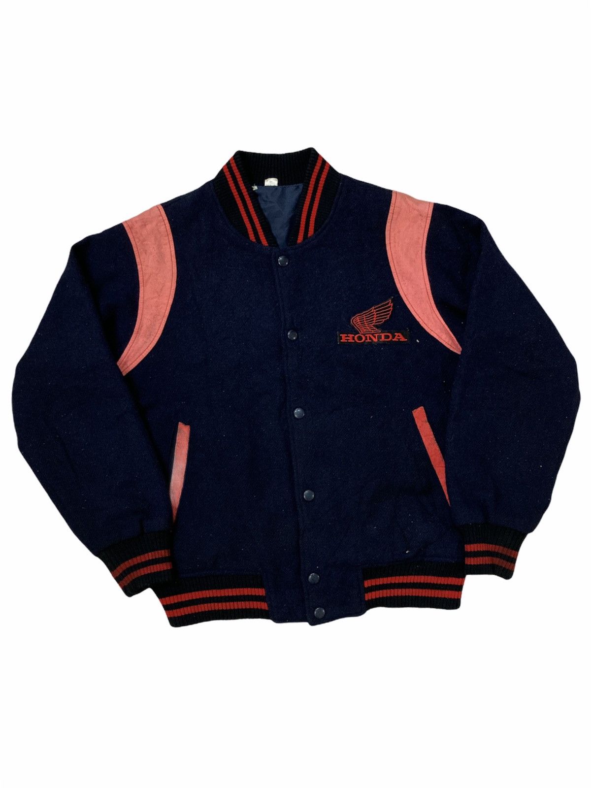 Honda HONDA WOOL VARSITY JACKET Size US M / EU 48-50 / 2 - 1 Thumbnail