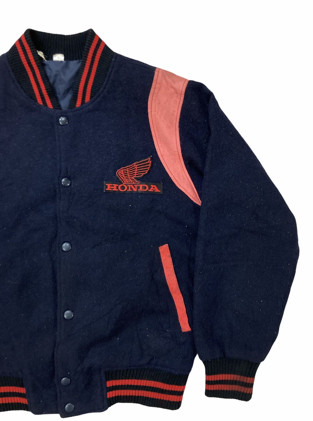 Honda HONDA WOOL VARSITY JACKET Size US M / EU 48-50 / 2 - 3 Thumbnail