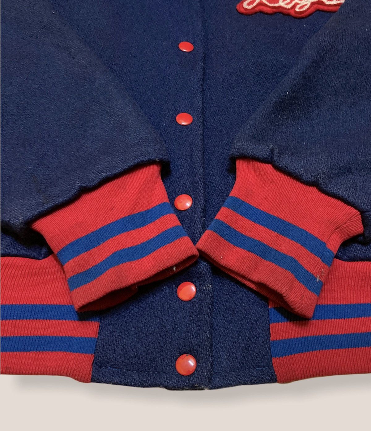 Vintage 🔥RARE VINTAGE WOOL VARSITY JACKET Size US L / EU 52-54 / 3 - 5 Thumbnail