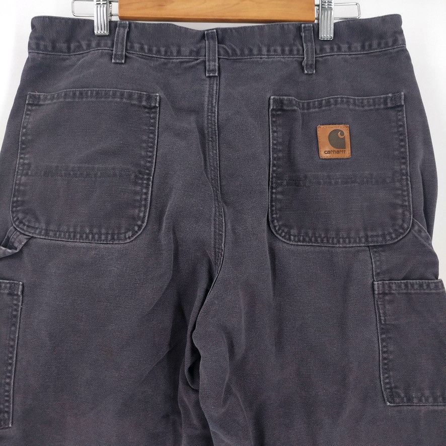 Carhartt × Vintage Vintage Carhartt Custom Painted Bleached Work Denim Pants Size US 36 / EU 52 - 5 Thumbnail